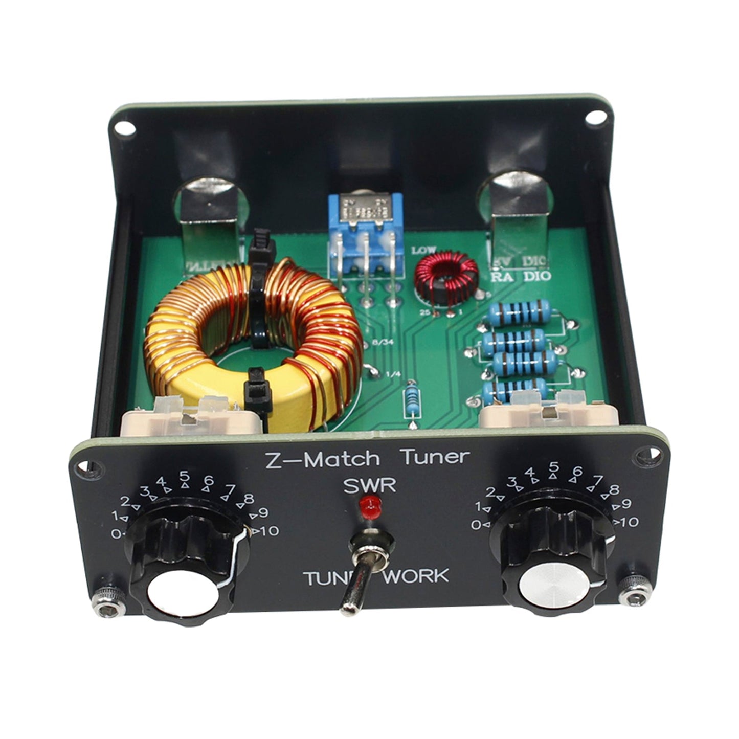 QRP Z-match Manual Antenna 5W Tuner 3-28MHz Z-Match QRP Manual Antenna Tuner Ham