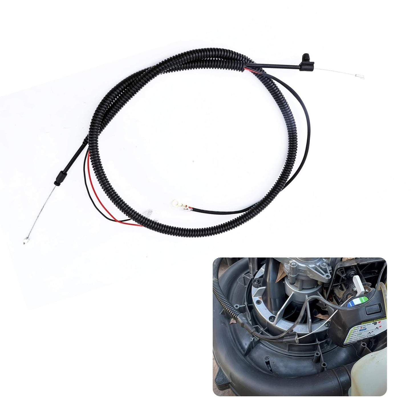 Throttle Cable 291899001 for RY38BP Backpack Blower Replacement for Ryobi