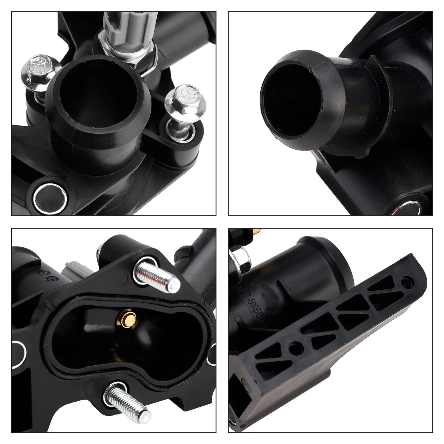 7M5G8K556AC Thermostat Housing Assembly for Ford Fiesta FBD GFJ Focus 1.6L