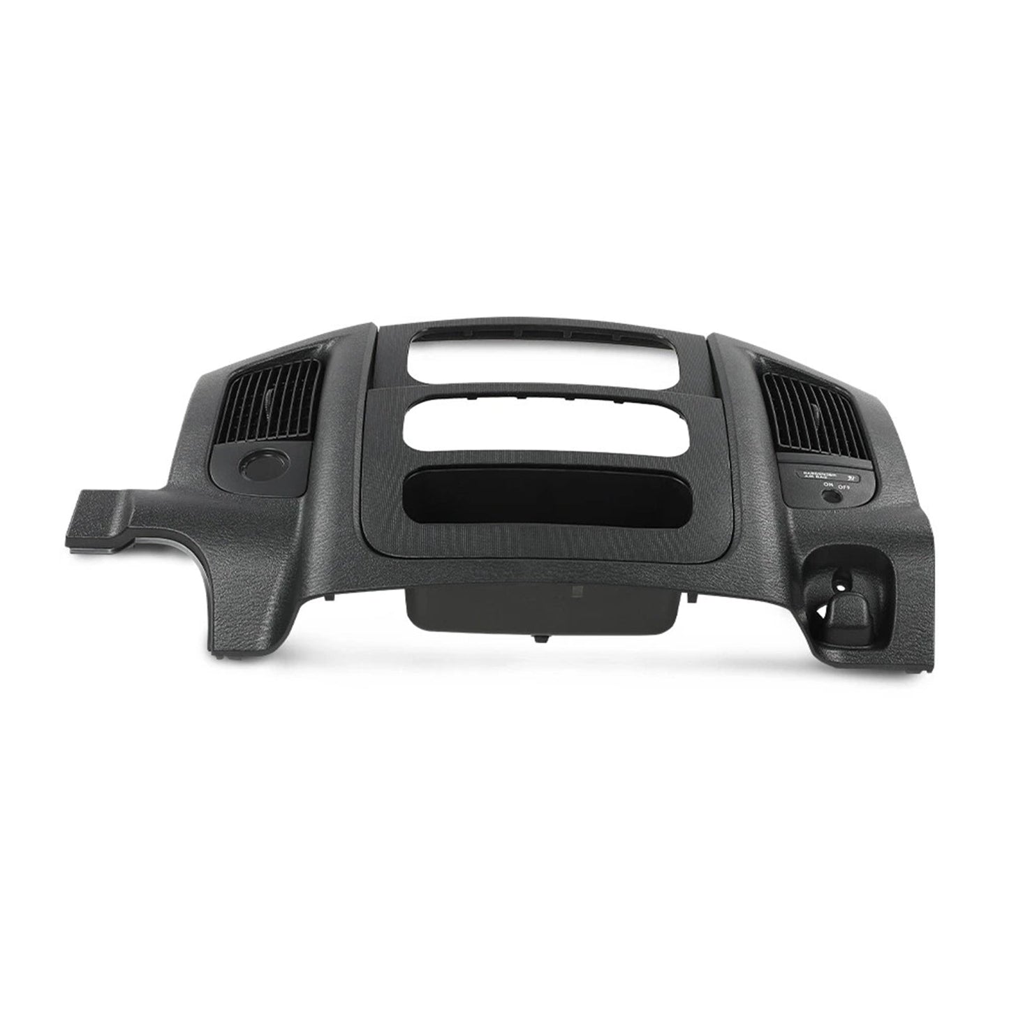 Center Dash Radio Trim Air Vent Bezel Panel Black Fit For Dodge Ram 2002-2005