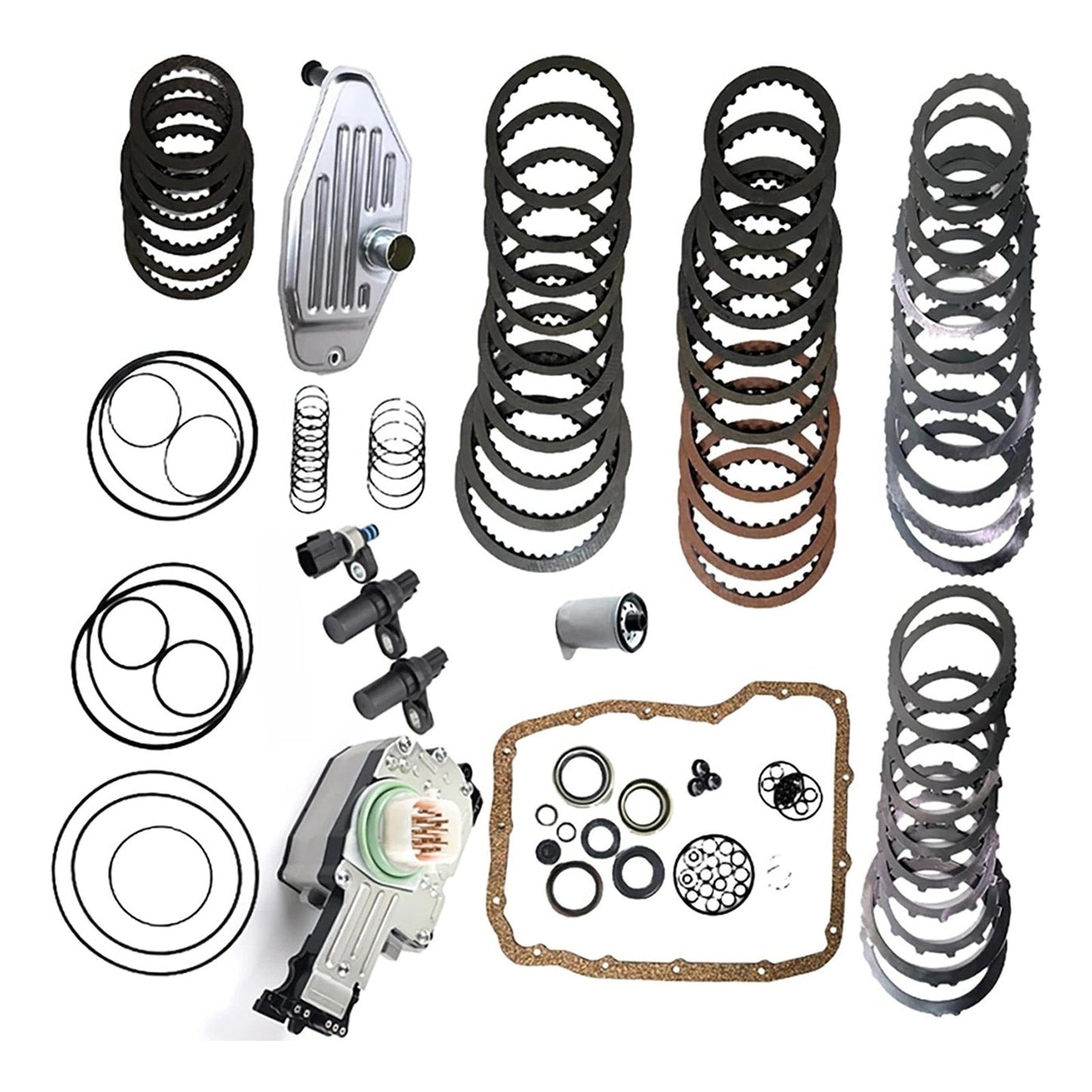 45RFE 545RFE 65RFE Transmission Master Rebuild Kit & 4WD Filter Friction Steel