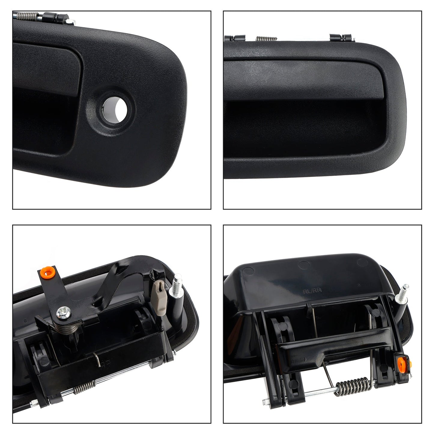 3PCs Front Exterior Door Handle Set For Chevrolet Express 1500 2500 1996-2009