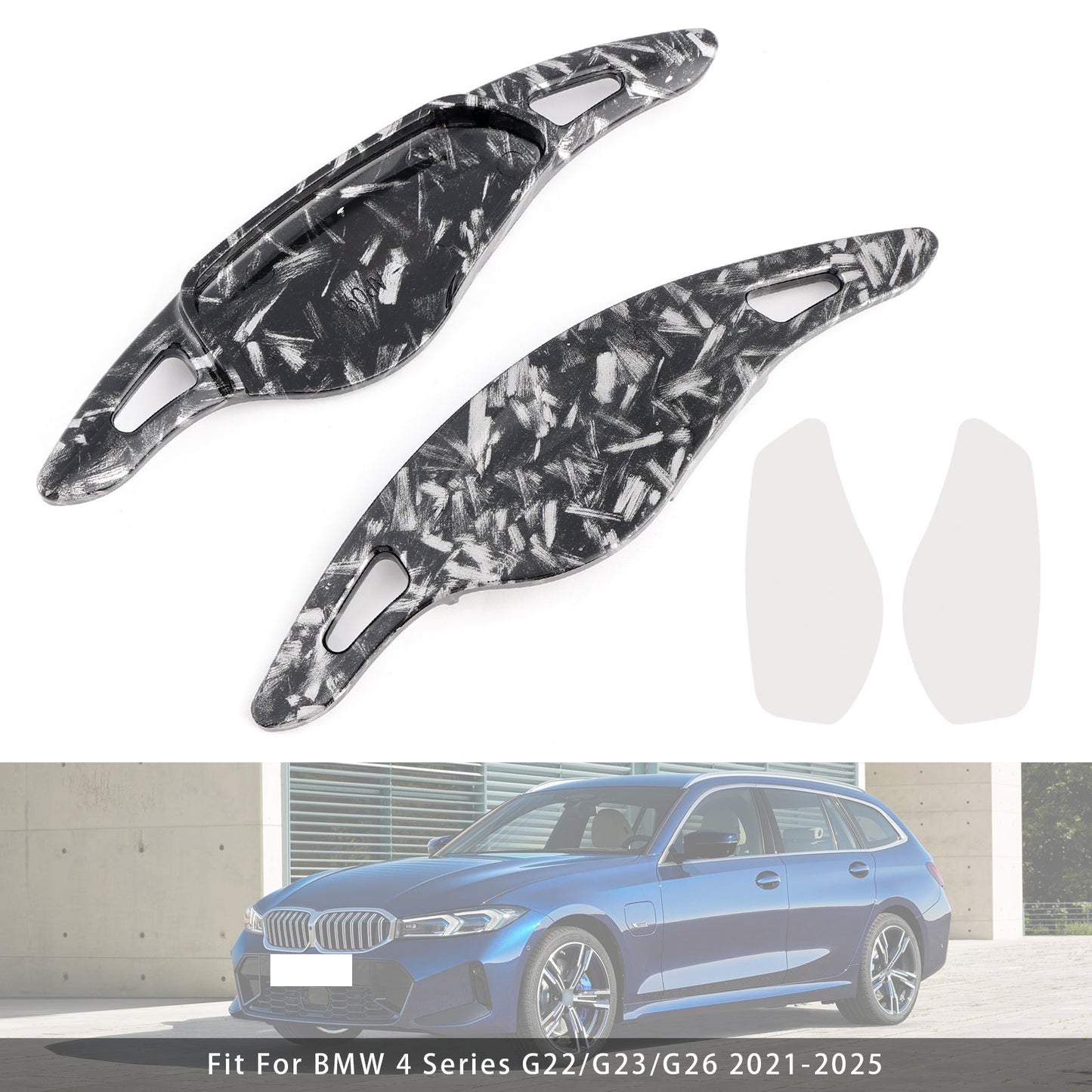 Steering Wheel Paddle Shifter Extensions For BMW G01 X3 F97 X3M G02 X4 X4M