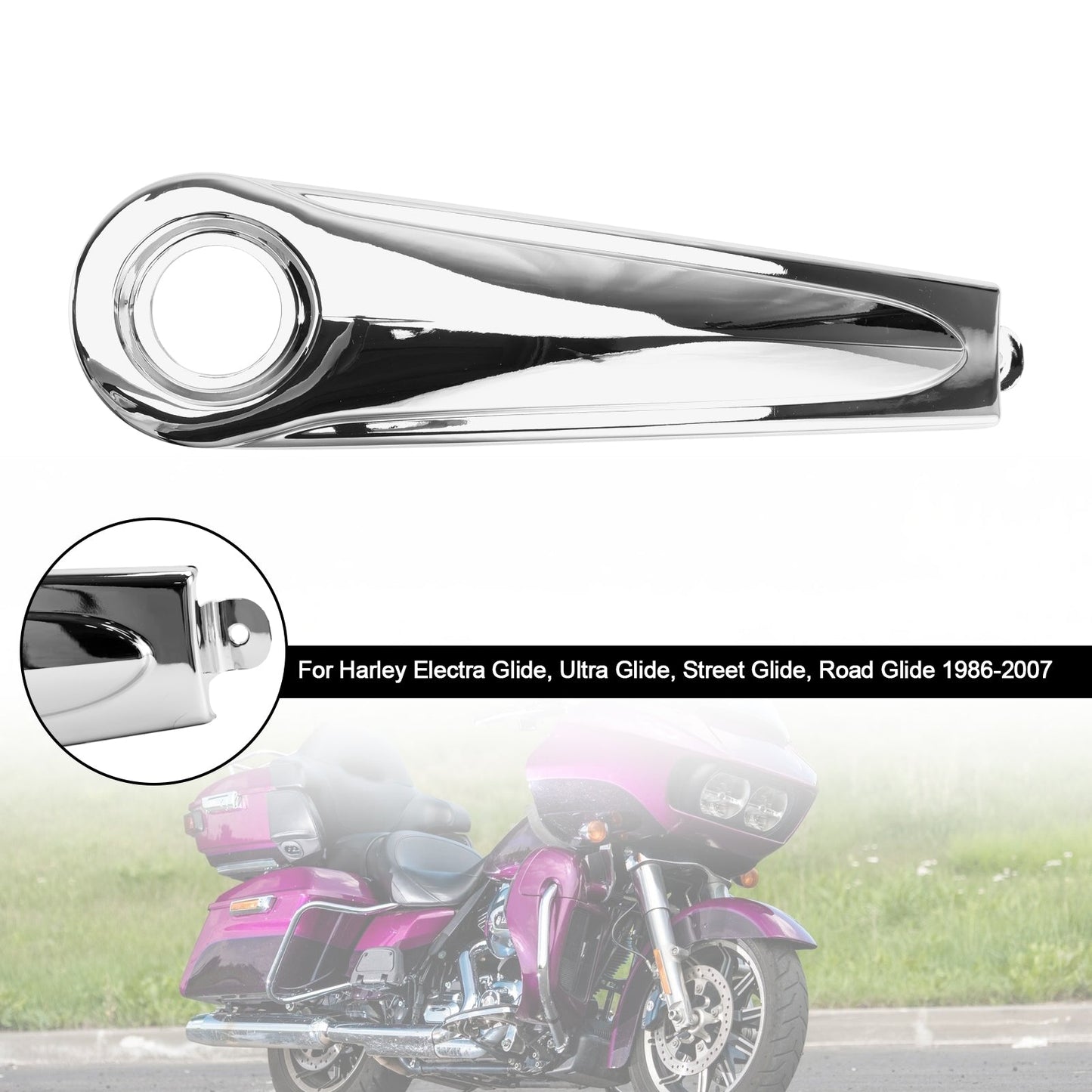 1986-2007 Harley Electra Glide, Ultra Glide, Street Glide, Road Glide Tank Cap Cover Panel Fairing