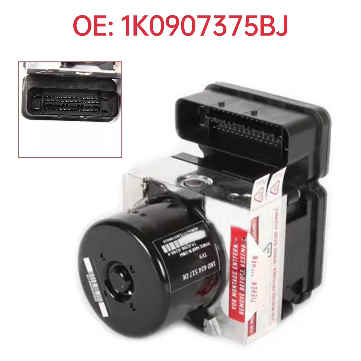 2010-2013 VW Golf Anti-Lock Brake ABS Pump Assembly 1K0907375BJ 1K0614517DE