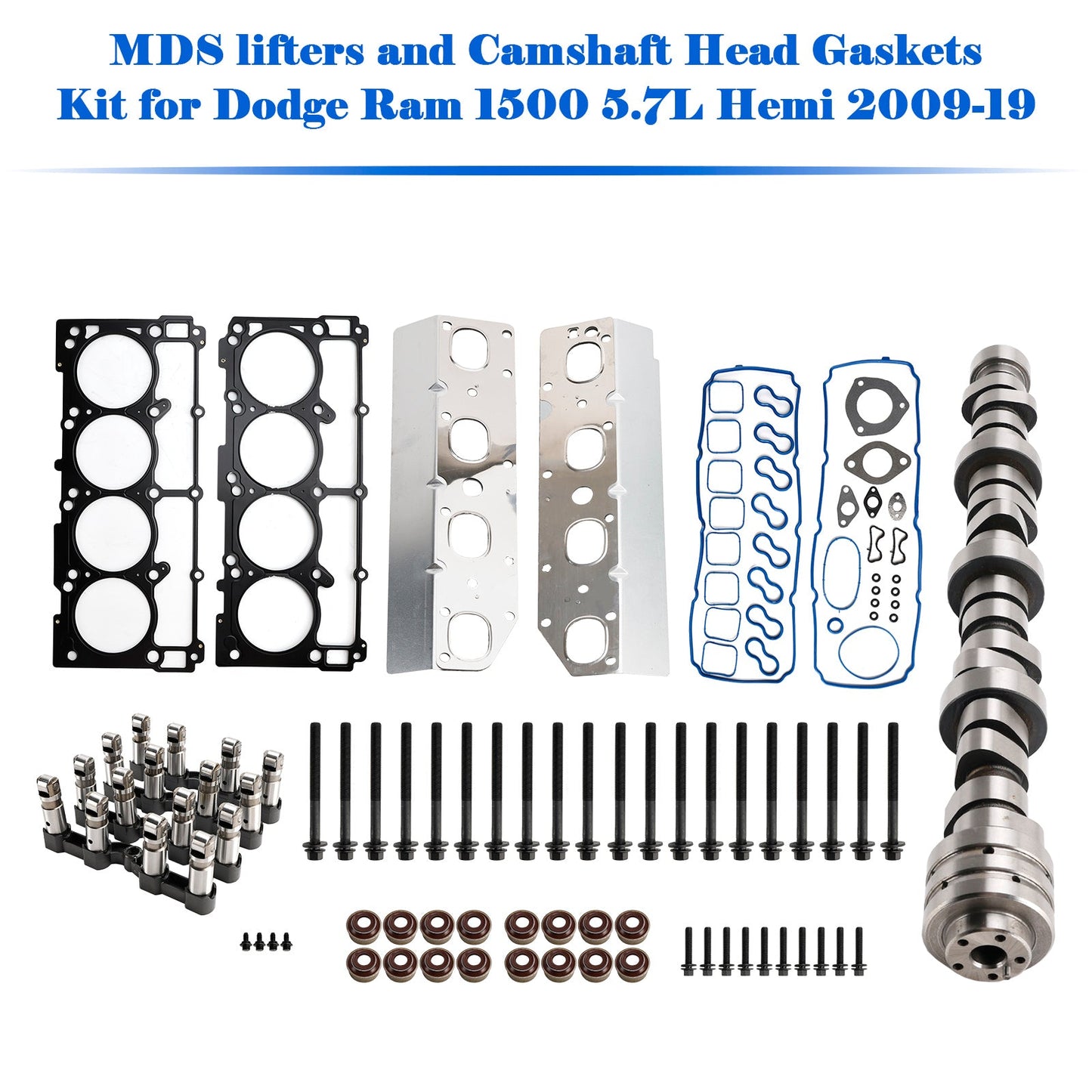 2011-2019 Ram 1500 5.7L Engine MDS lifters and Camshaft Head Gaskets Kit 53022263AF