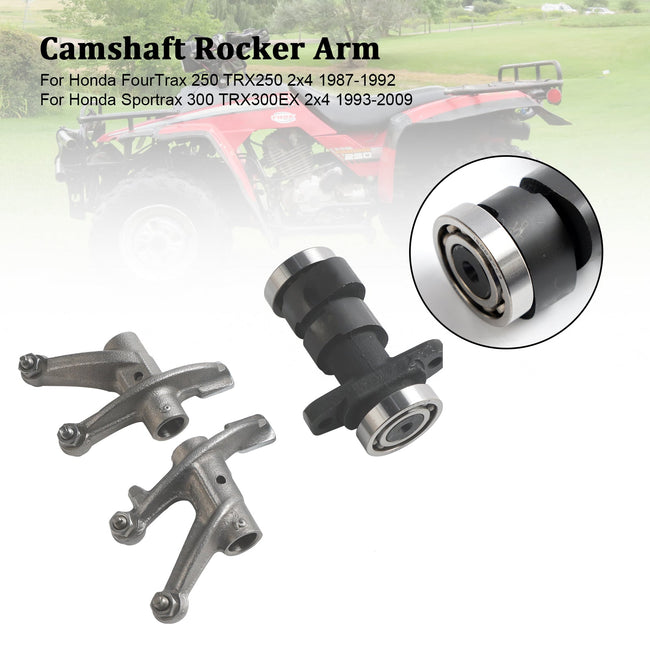 Camshaft Rocker Arm For Honda Fourtrax 250 TRX250 87-92 Sportrax 300 TRX300 93-09