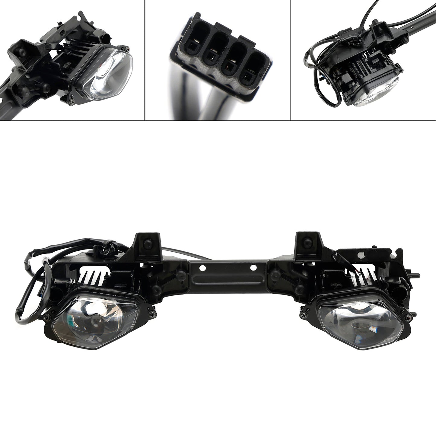 2017-2023 Yamaha Yzf-R6 Front Headlight Grille Headlamp Led Protector Clear
