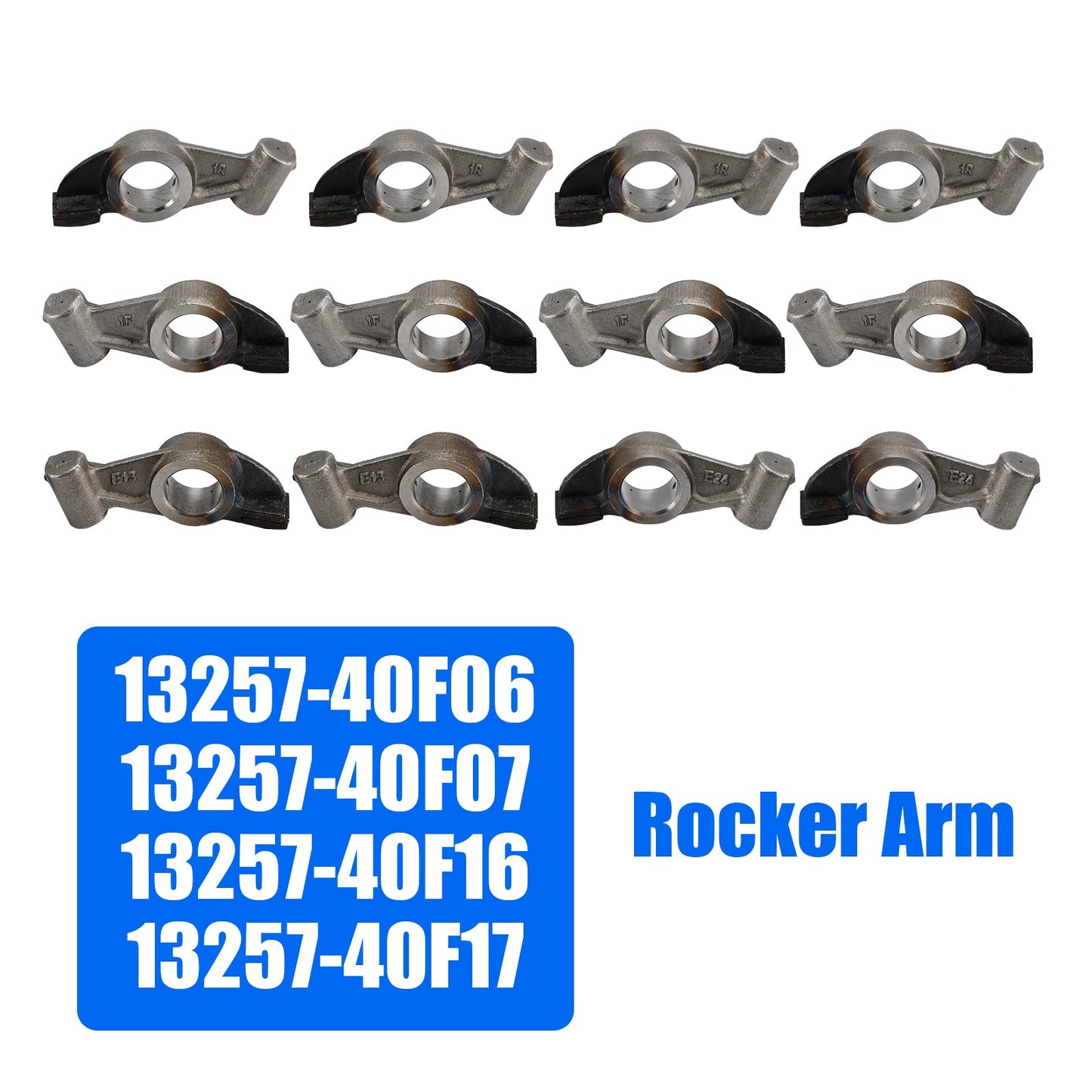 1989-1990 240SX, KA24 Complete Rocker Arm Set 13257-40F06 13257-40F07