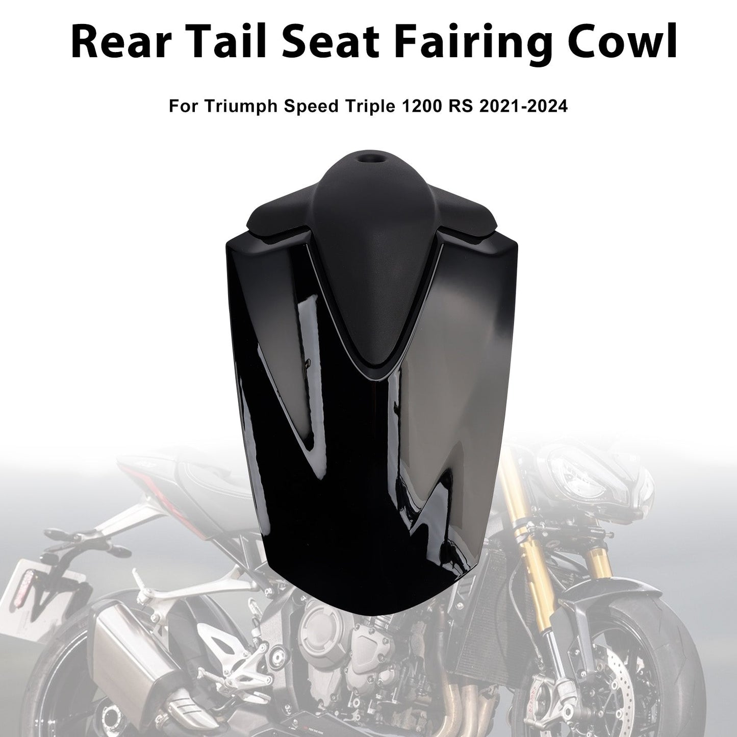 2021-2024 For Speed Triple 1200 RS Rear Tail Seat Fairing Cowl Cover