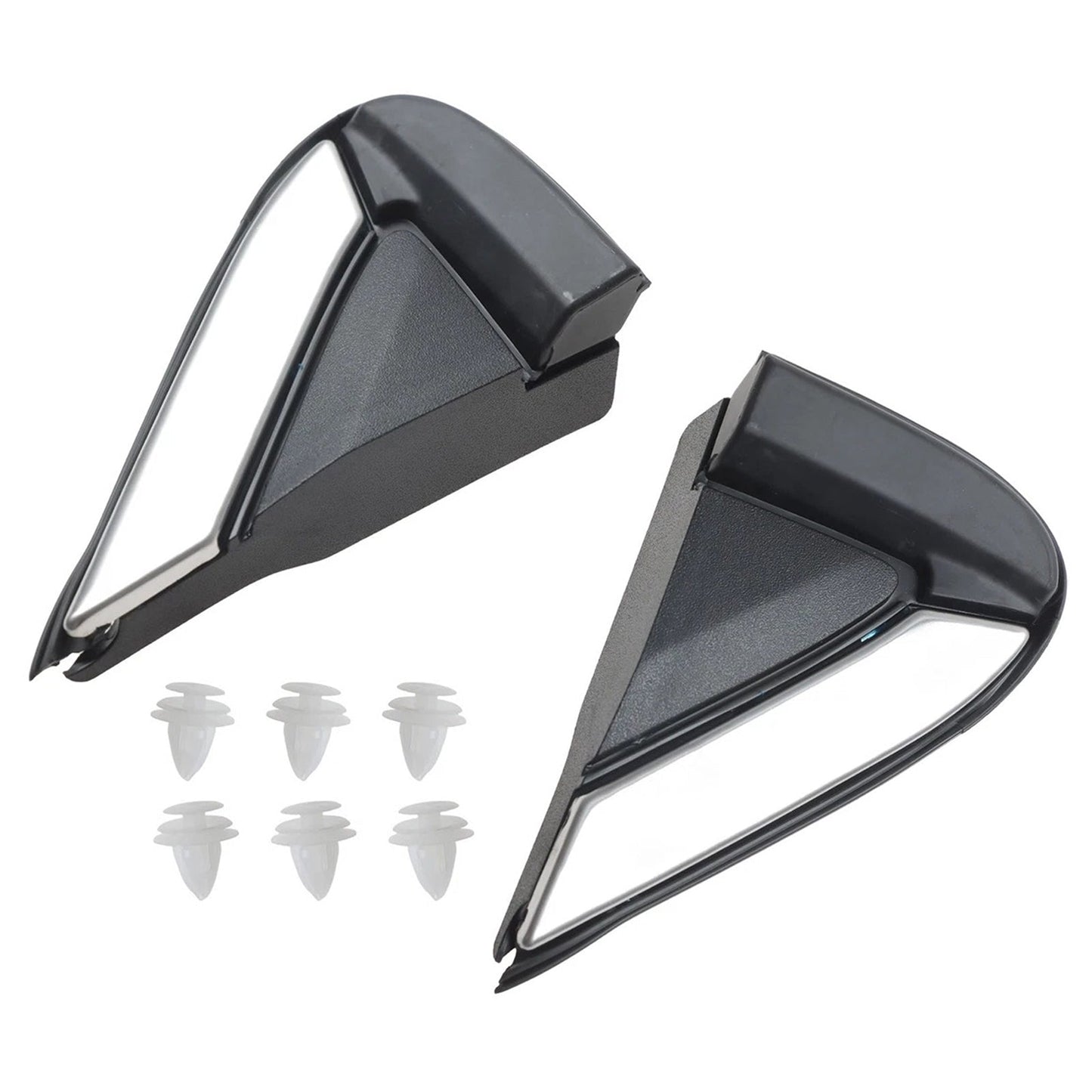 Pair Front Window Fender Corner Cover Trim Molding for GMC Terrain 2018-2024