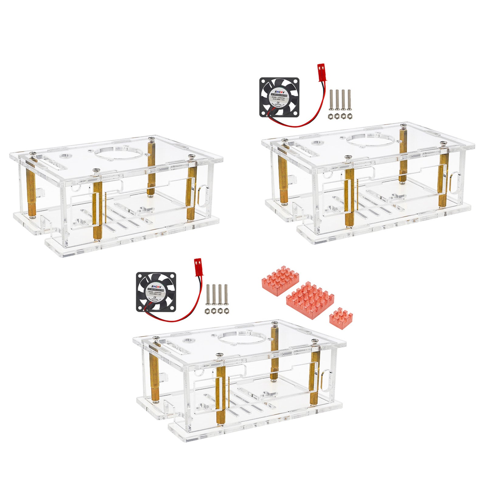 Orange Pi RV2 Dedicated Shell Development Board Acrylic Shell Transpar ...