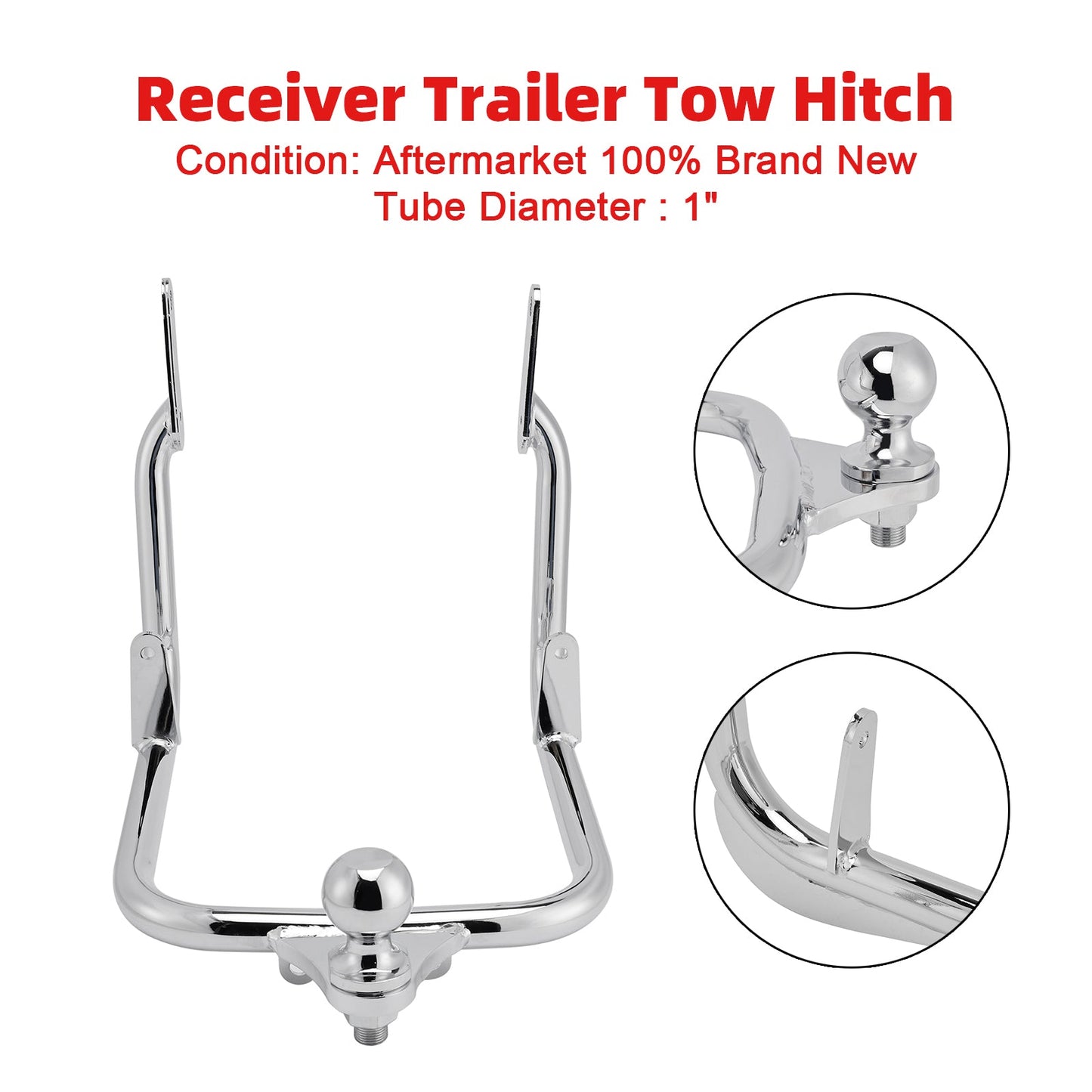 2009-2023 Harley Ultra Classic Electra Glide /FLHTCU Receiver Trailer Tow Hitch