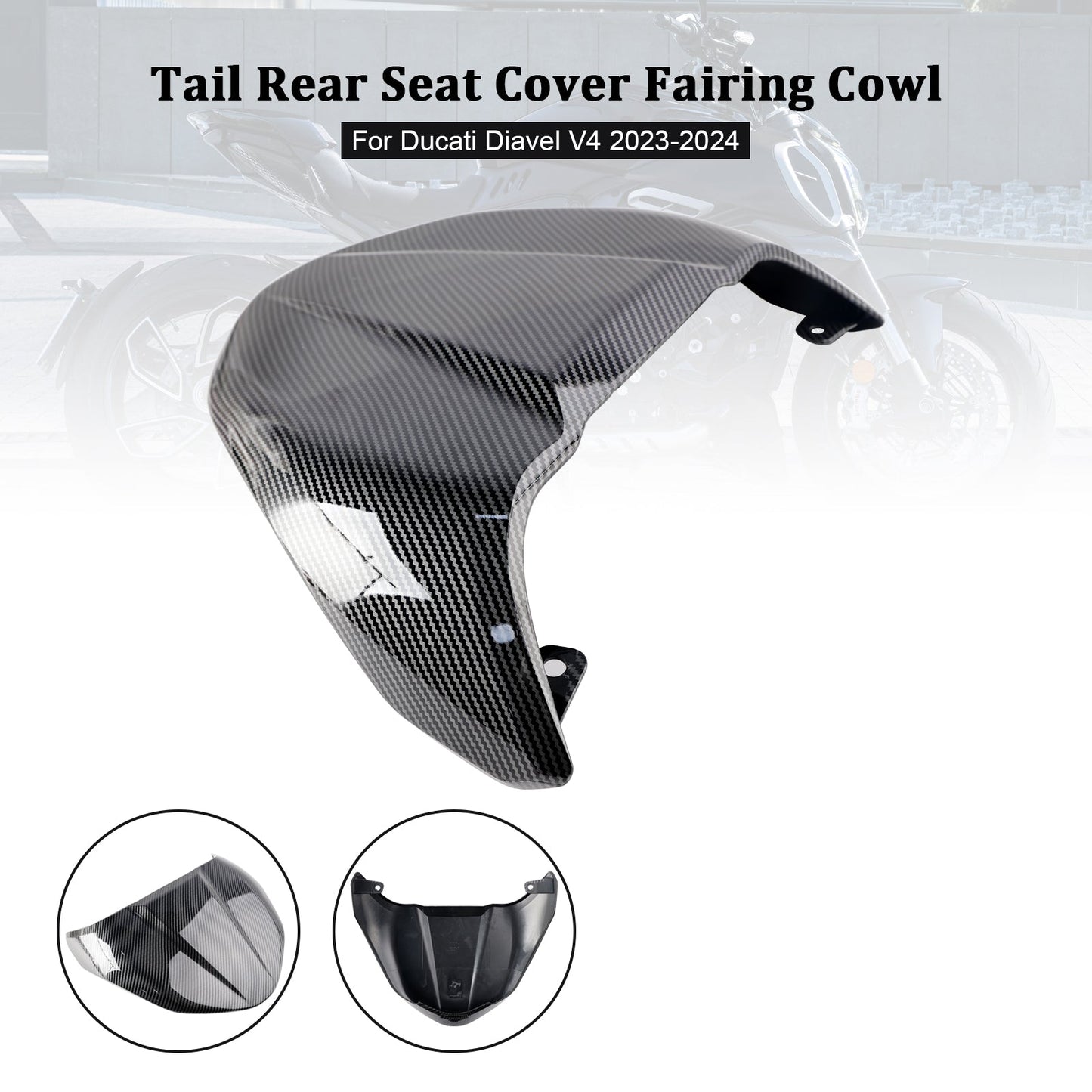 Tail Rear Seat Cover Fairing Cowl For Ducati Diavel V4 2023-2024