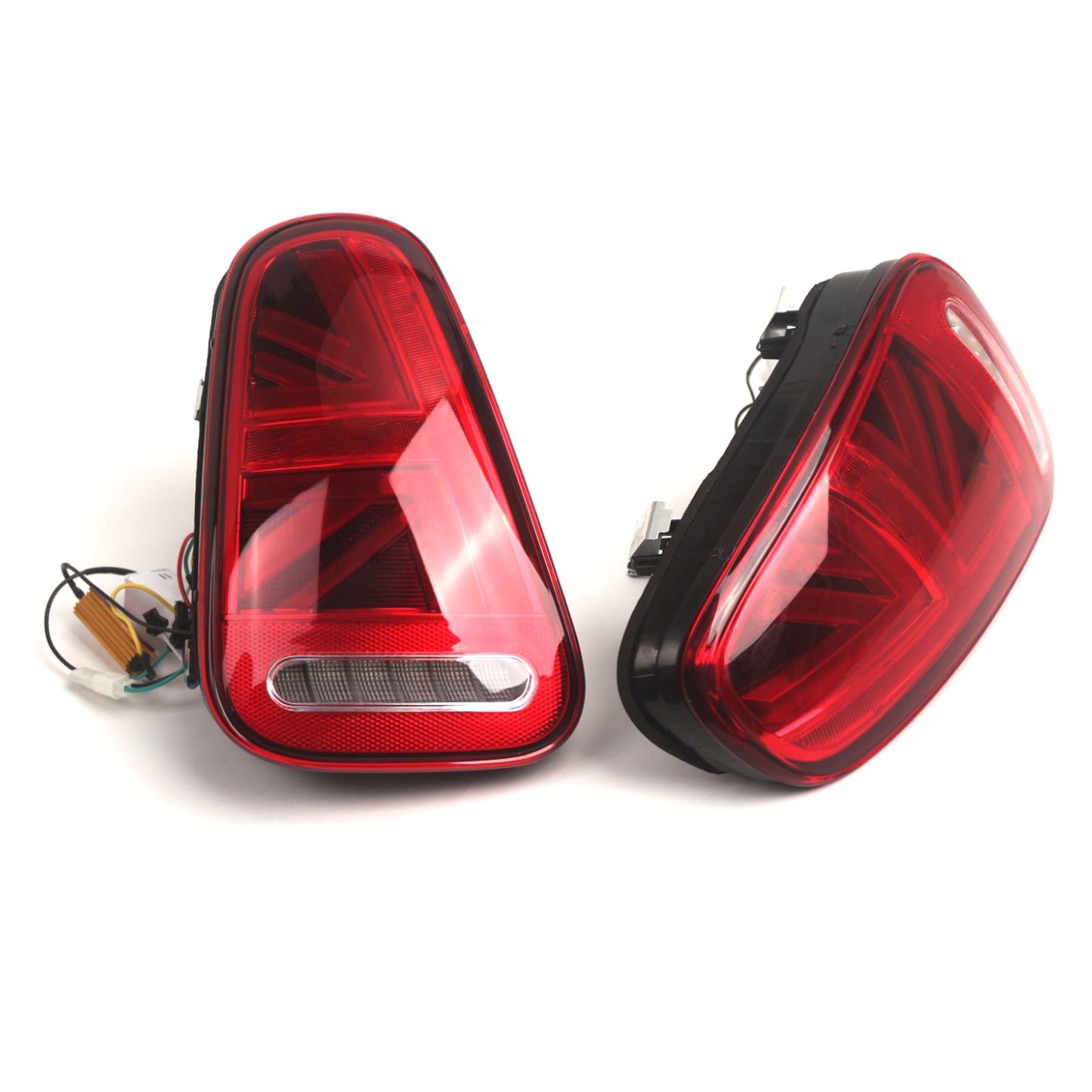 2001 2002 2003 2004 2005 2006 BMW Mini Cooper R50 R52 R53 L&R LED Tail lights w/ Turn Signal Lamps