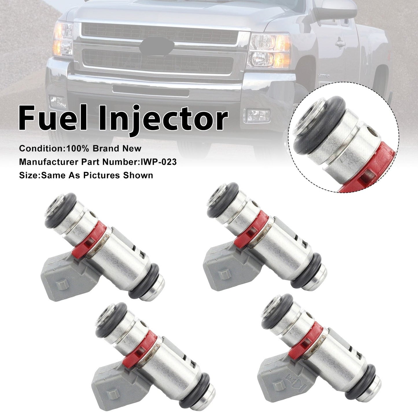 4Pcs Fuel Injector For Seat Cordaba For Seat Ibiza For VW Polo IWP023