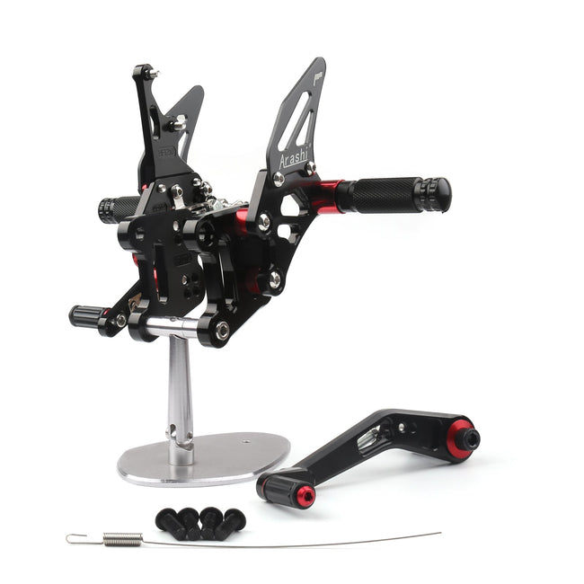 2017-2023 Suzuki GSX-R1000 GSX-R1000R GSX-R1000X / ABS CNC Aluminum Rearsets Footpegs