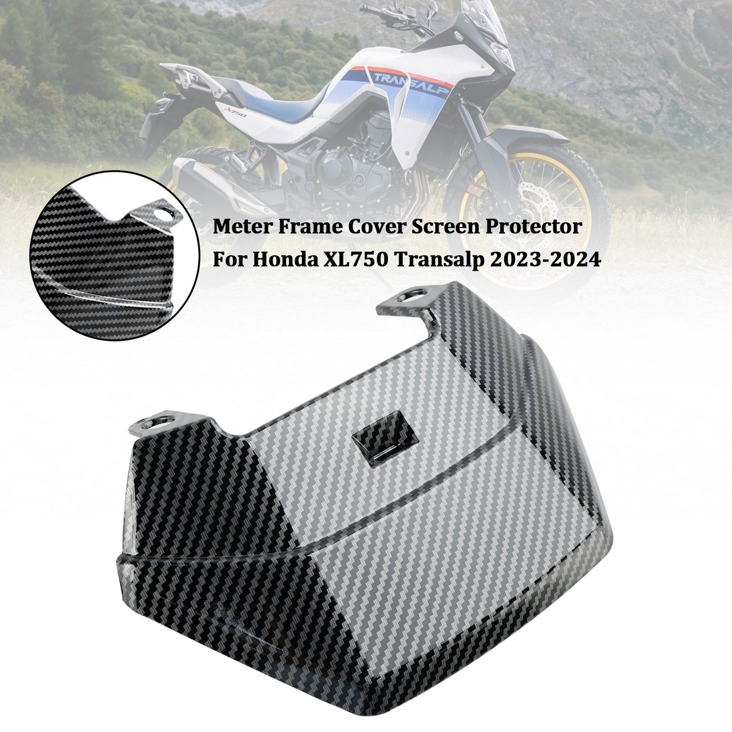 2023-2024 Honda XL750 Transalp Meter Frame Cover Screen Protector