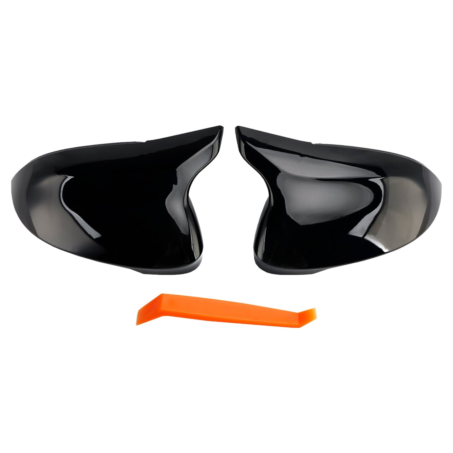 2x Wing Door Mirror Cover Cap Casing for VW Golf MK8 2020+ 5H0857537 5H0857538