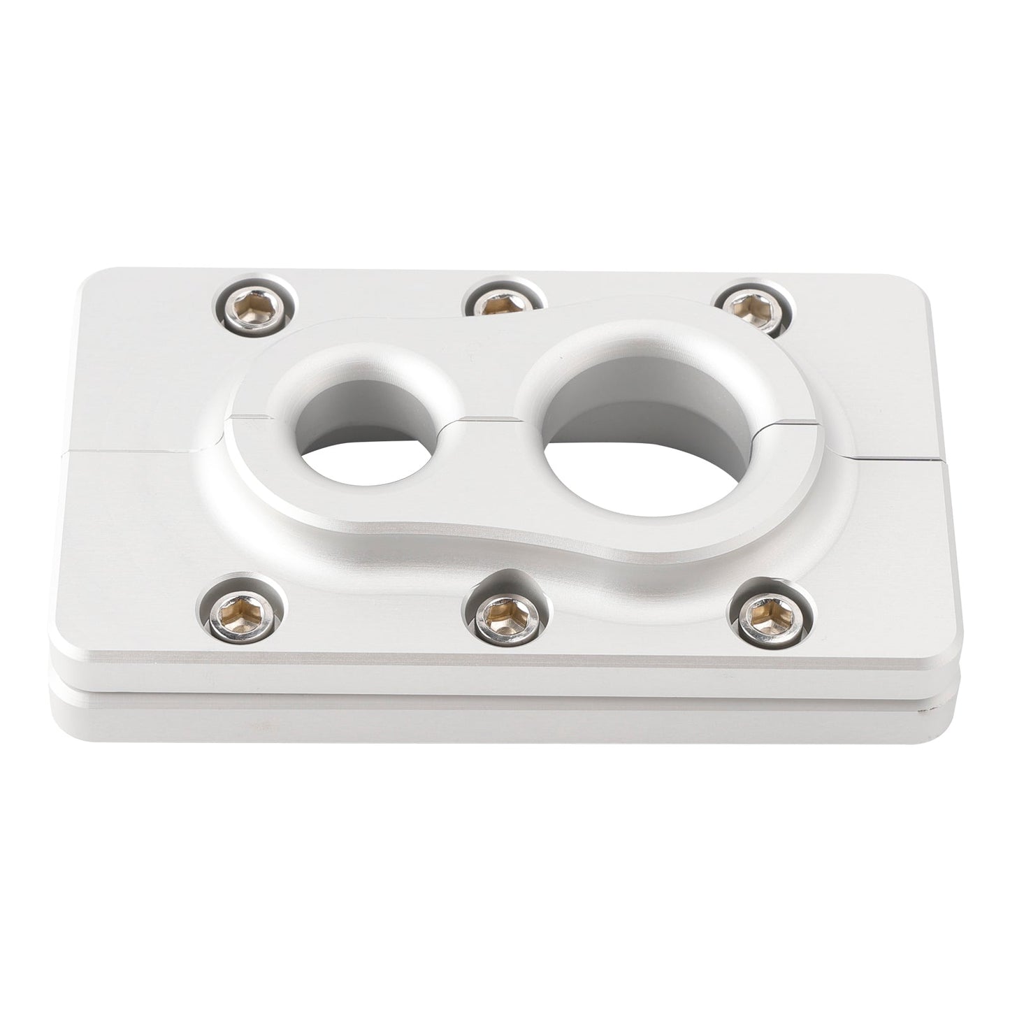 2Pack Aluminum Fire Wall Pass Through Raw Bracket For Holley Terminator x Max