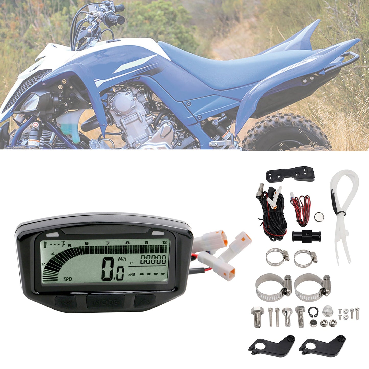 2007-2013 KAWASAKI KFX 450 Speedometer Odometer Tachometer Digital Lcd