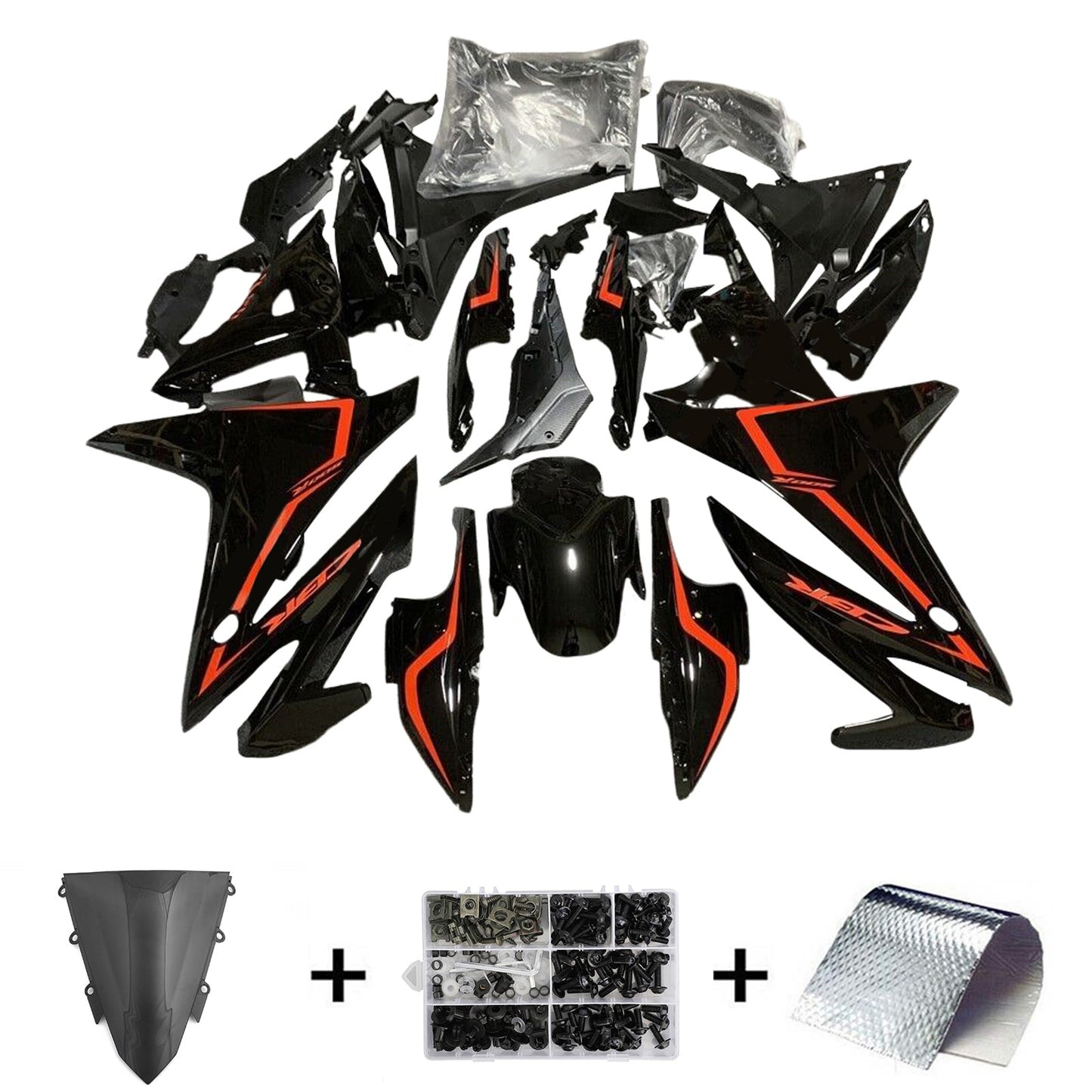 2016-2018 Honda CBR500R Injection Fairing Kit Bodywork Plastic ABS