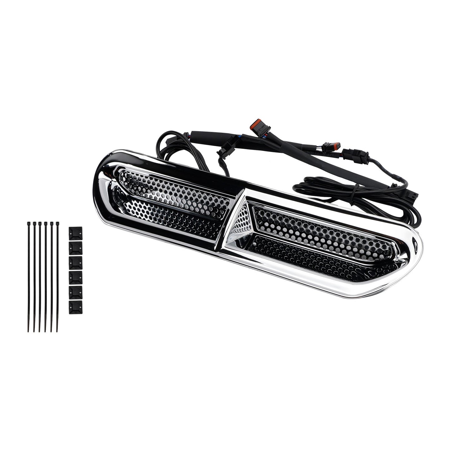 Front Fairing Air Vent LED Light For Touring Street Glide 2014-2024