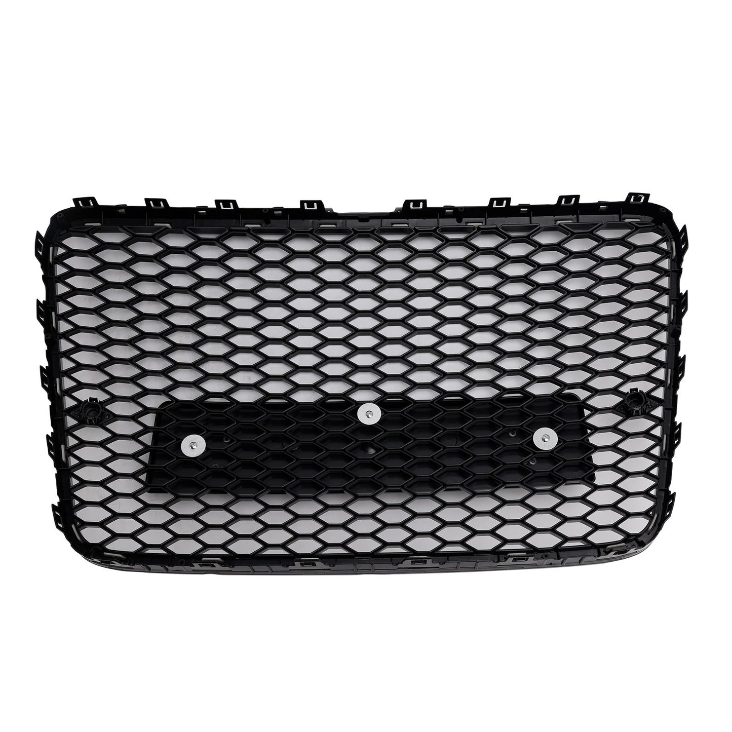 Gloss Black Front Bumper Radiator Vent Mesh Grille Grill Fit Audi Q7 2005-2015