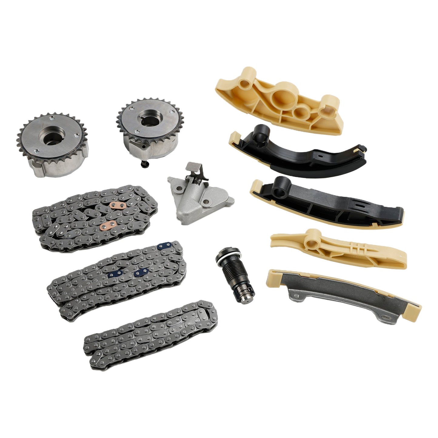 Timing Chain Kit Camshaft Phaser for Land Rover Jaguar F-Pace XE Defender 2.0L