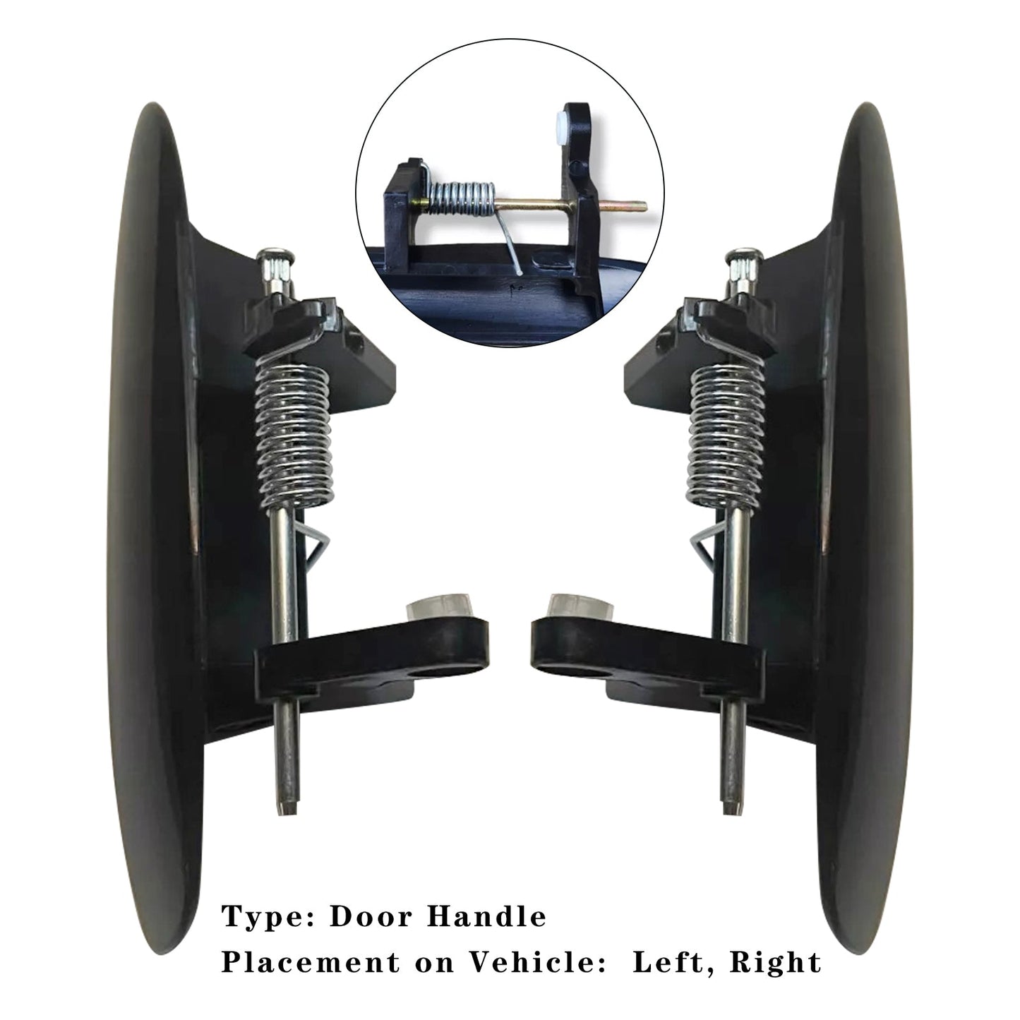 1994-2001 Acura Integra 2PCS Outside Door Handle Levers