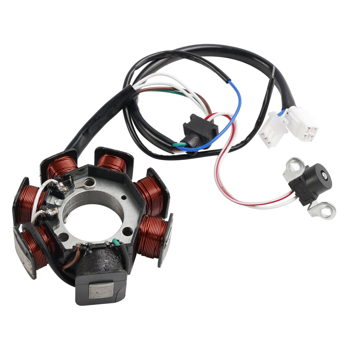 7 COIL ALTERNATOR STATOR FOR YAMAHA YBR125 YBR125E YBR125G 2016-2024 YB125 13-22