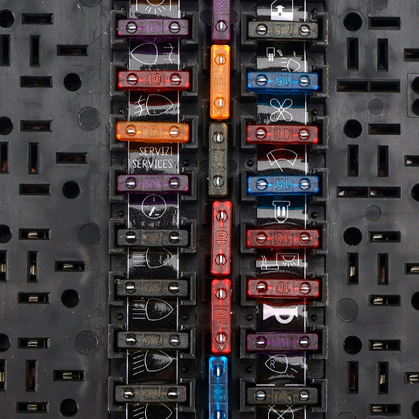 1989-2006 Iveco Daily II III Autobus Autocar Fuse Box 2997086 4838244