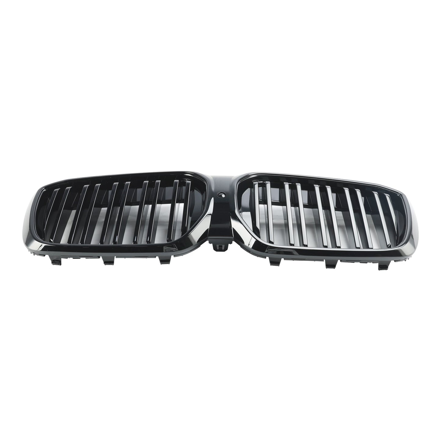 2022+ BMW IX3 G08 LCI Double Slat Gloss Black Front Kidney Grill Grille