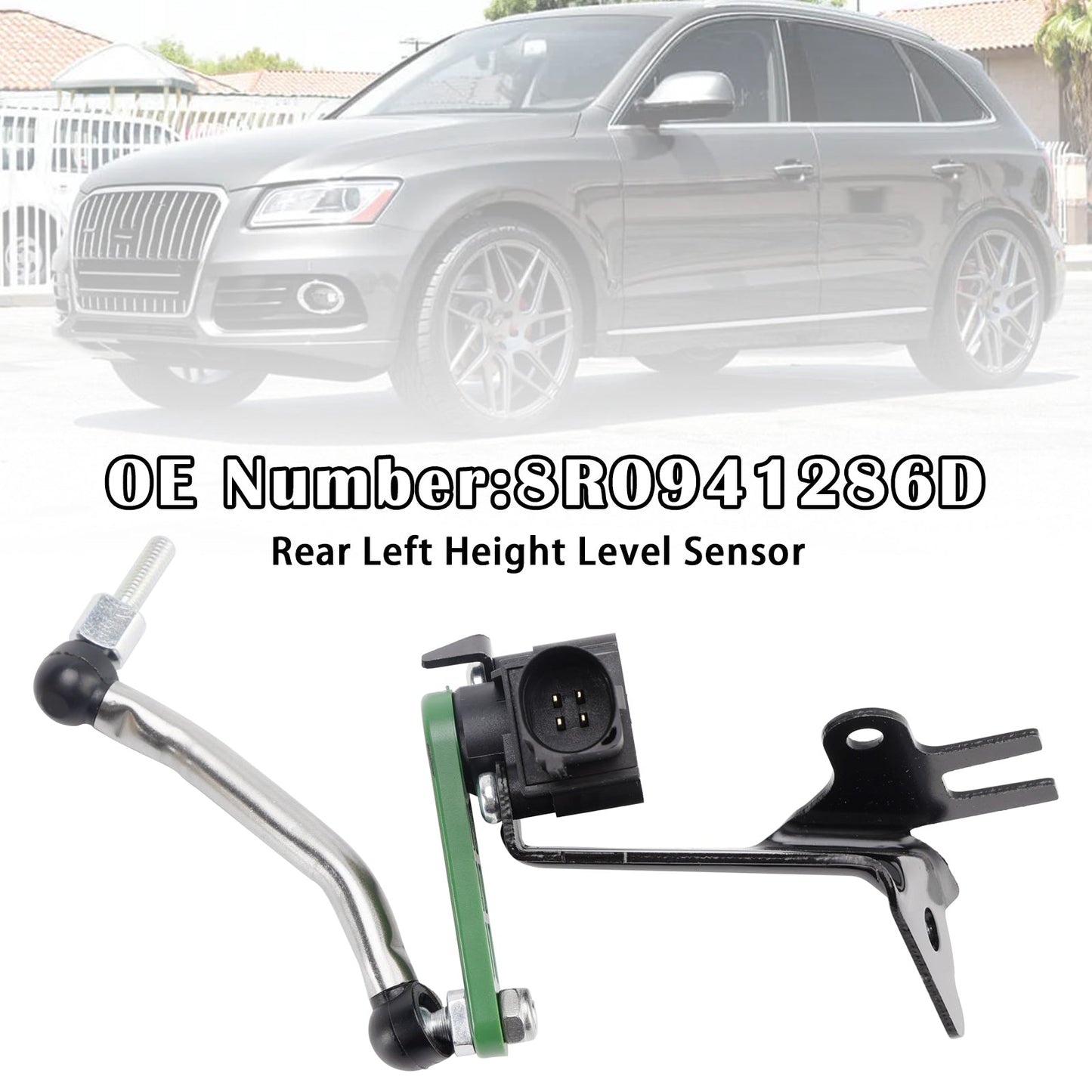 Front Left Height Level Sensor 8R0941286D 8R0941286F Fits Audi Q5 Porsche Macan