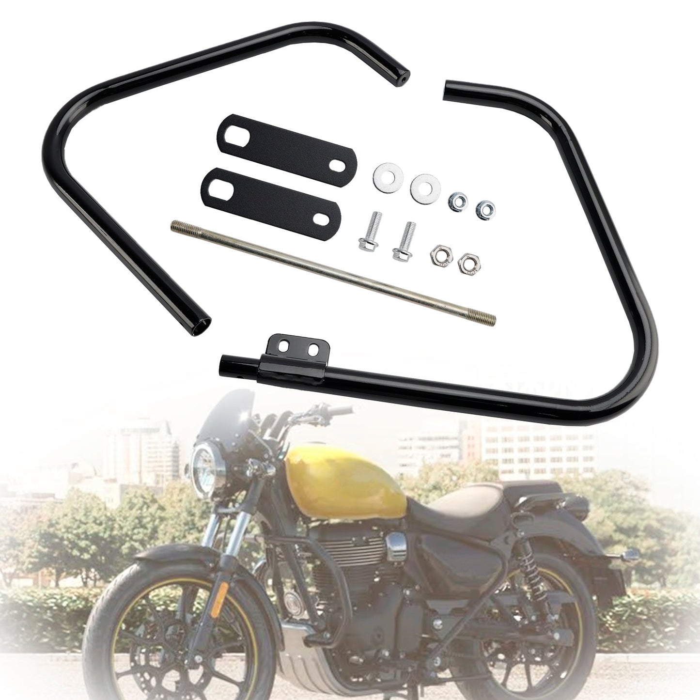 2021-2024 Royal Enfield Meteor 350 Bumper Engine Protection Guard Crash Bar