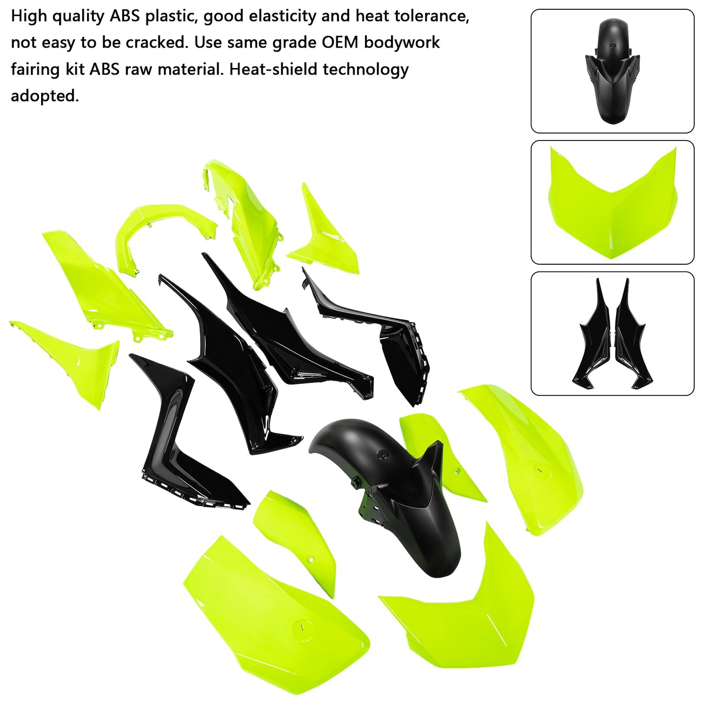 2023-2024 Yamaha X-MAX 300 XMAX Injection ABS Bodywork Fairing Kit 15#