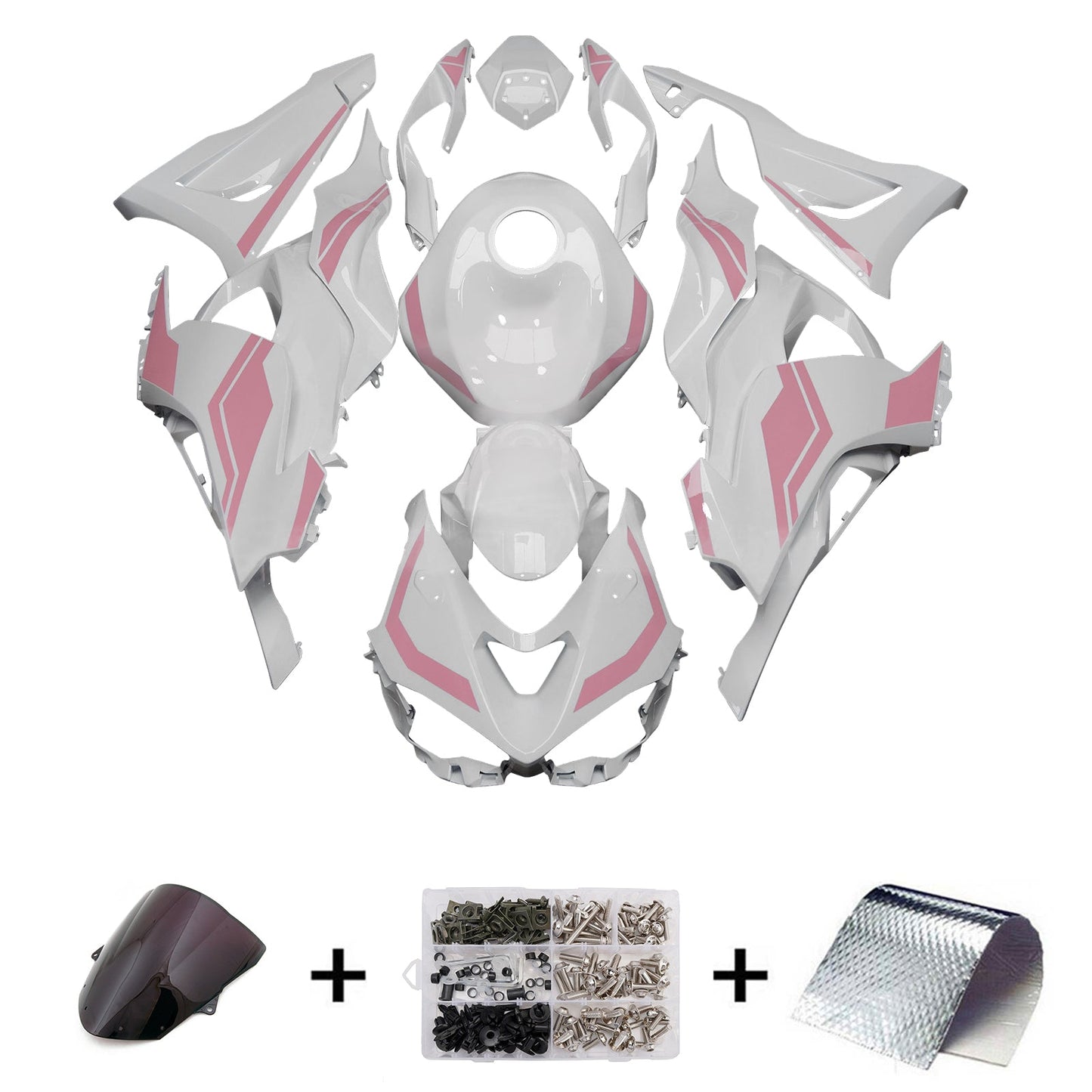 Injection Fairing Kit Bodywork Plastic ABS fit For Kawasaki ZX-6R 2024-2025