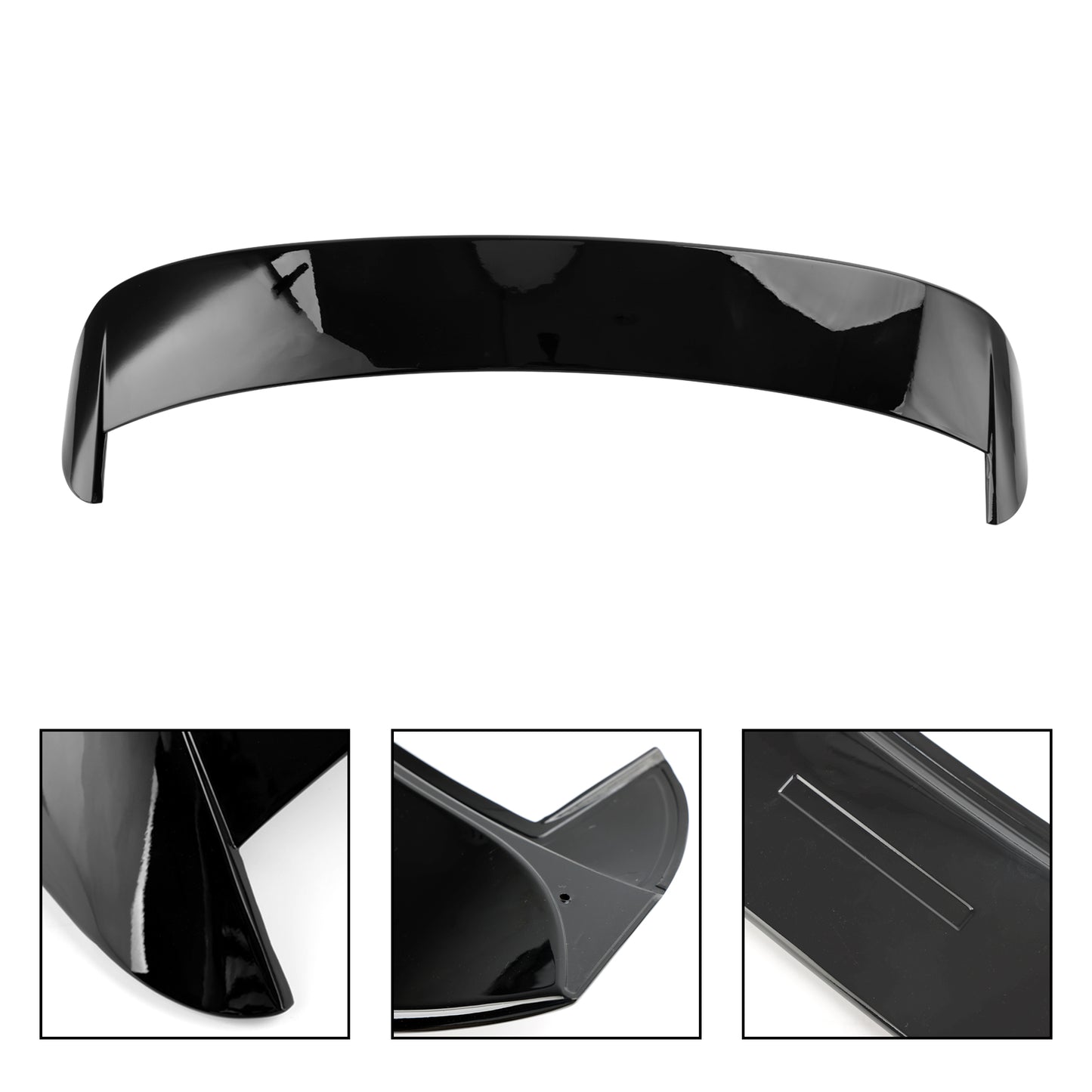 Gloss Black Rear Trunk Roof Spoiler Fit Seat Leon MK3 5F 2012-2020 5 Door