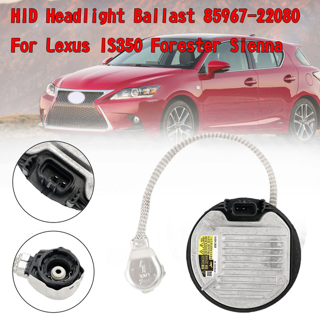 HID Headlight Ballast 85967-22080 For Lexus IS350 Forester Sienna