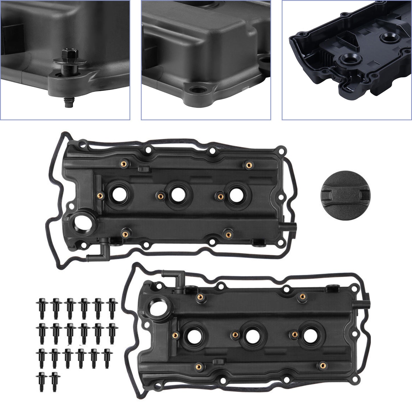 2012-2019 NISSAN NV2500 4.0L 3954CC V6 DOHC Valve Cover w/ Gasket Bolt Cap 13264 EA200