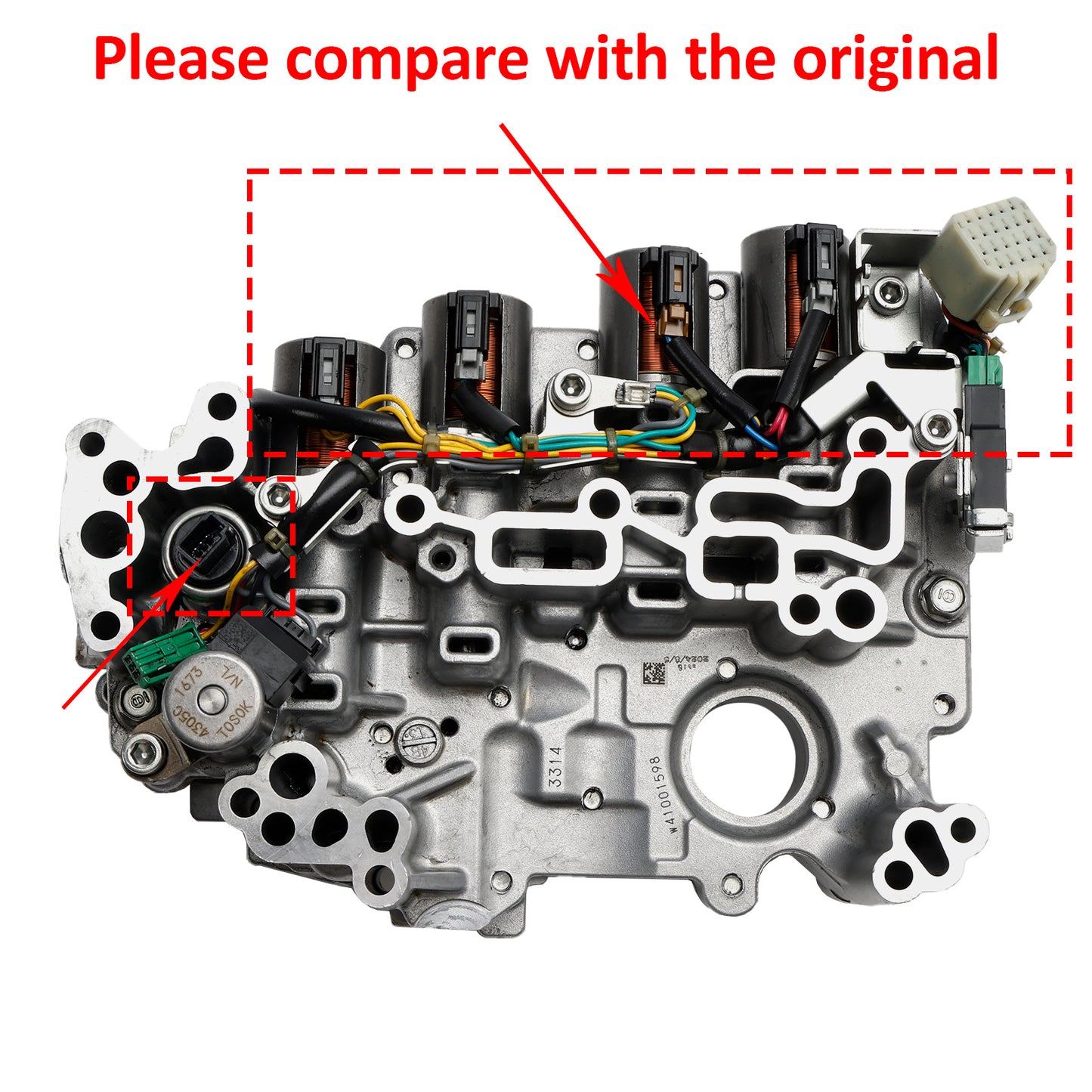 2012-2015 Suzuki Swift RE0F11A JF015E CVT Transmission Valve Body