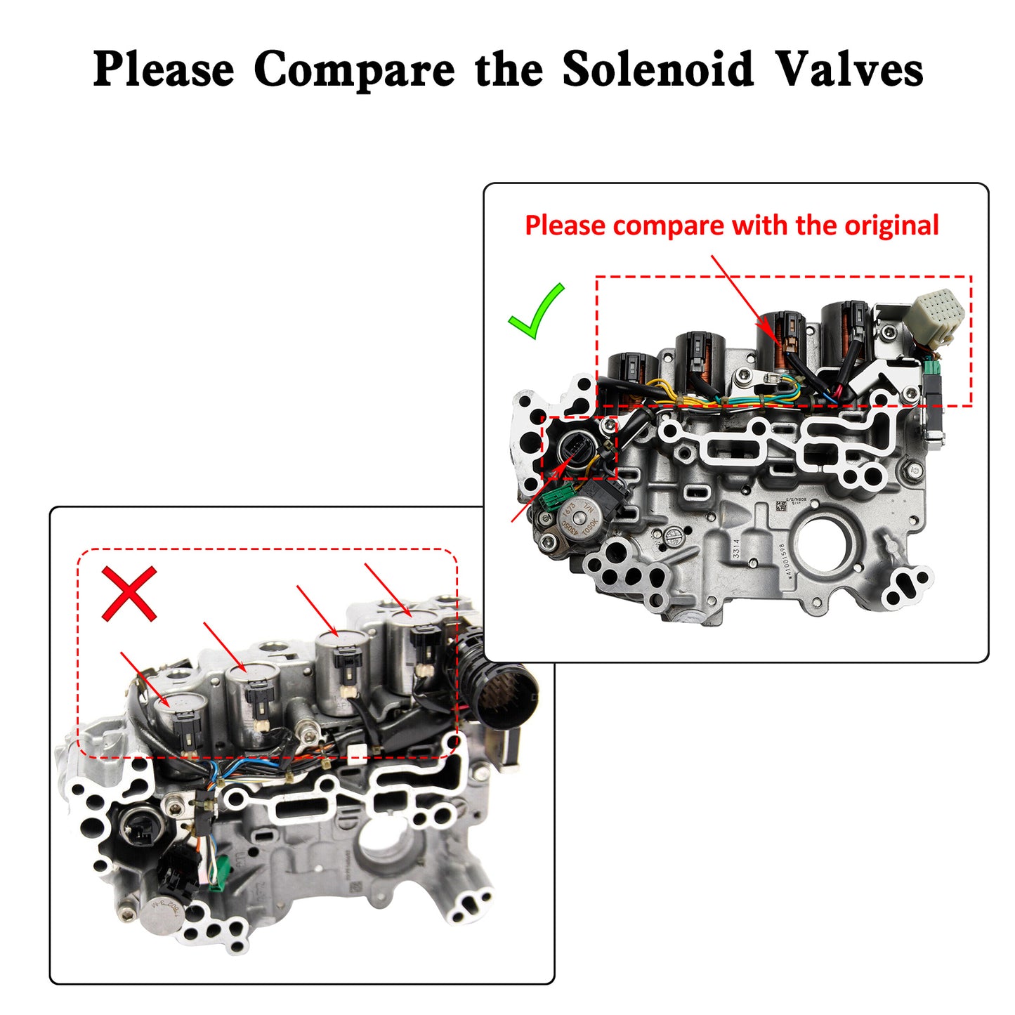 2012-2015 Suzuki Swift RE0F11A JF015E CVT Transmission Valve Body