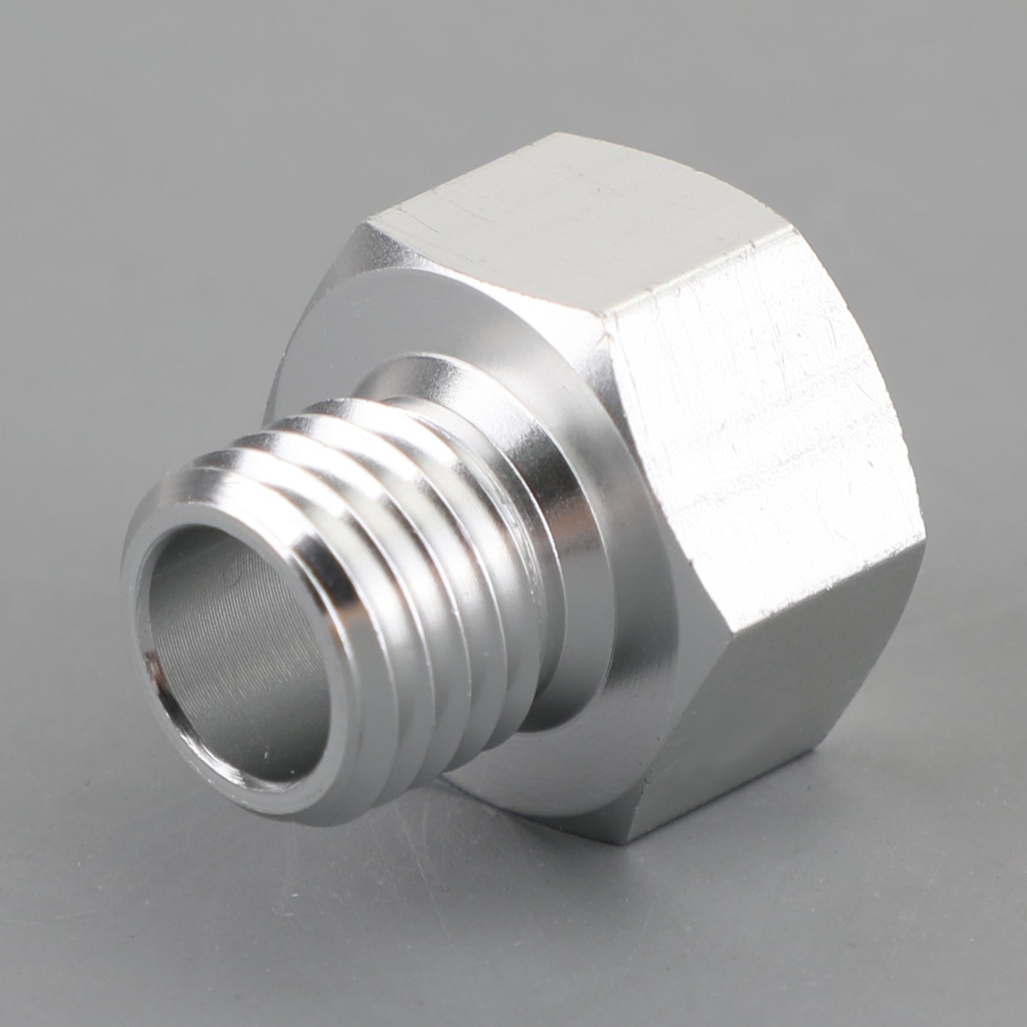 Gm Ls Engine M12X1.5Mm To 1/8 Npt Oil Pressure Sensor Adapter Stainless Steel SIL