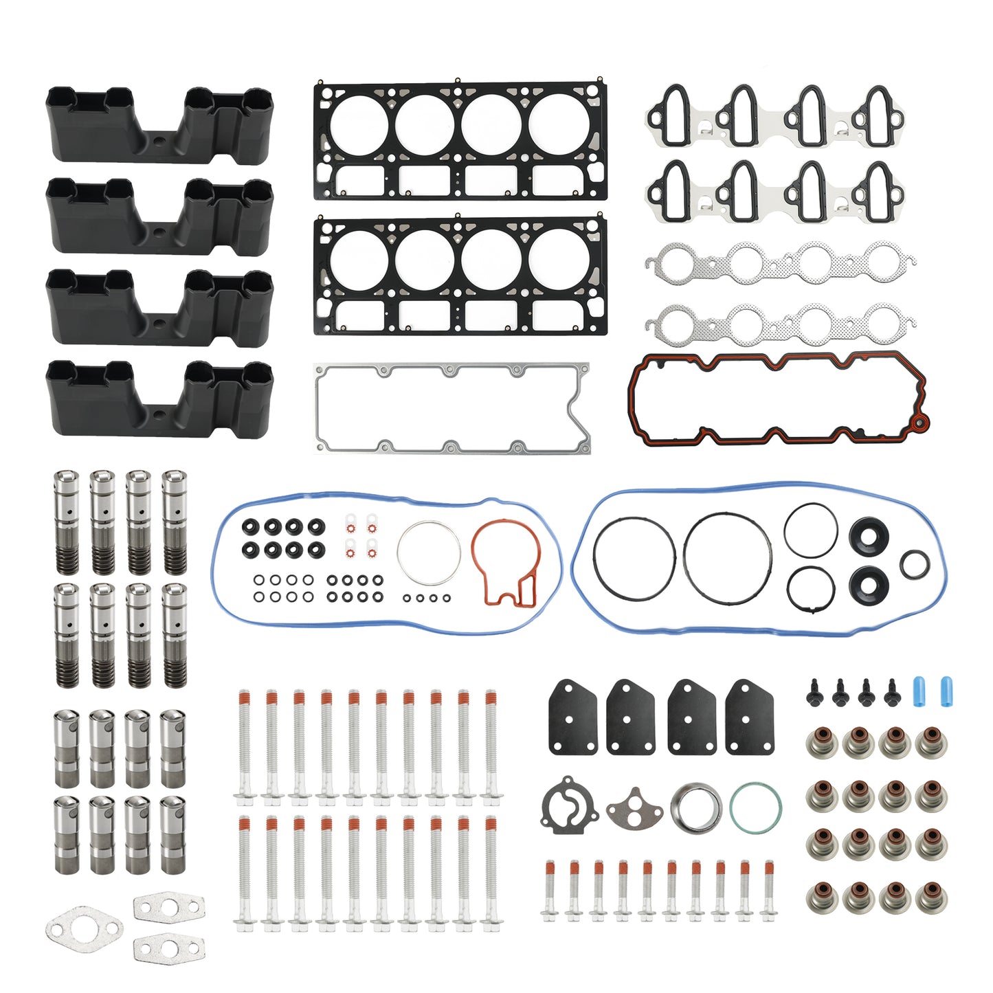 AFM Lifter Replacement Kit Head Gasket Set Head Bolts Lifters Guides for GM 5.3