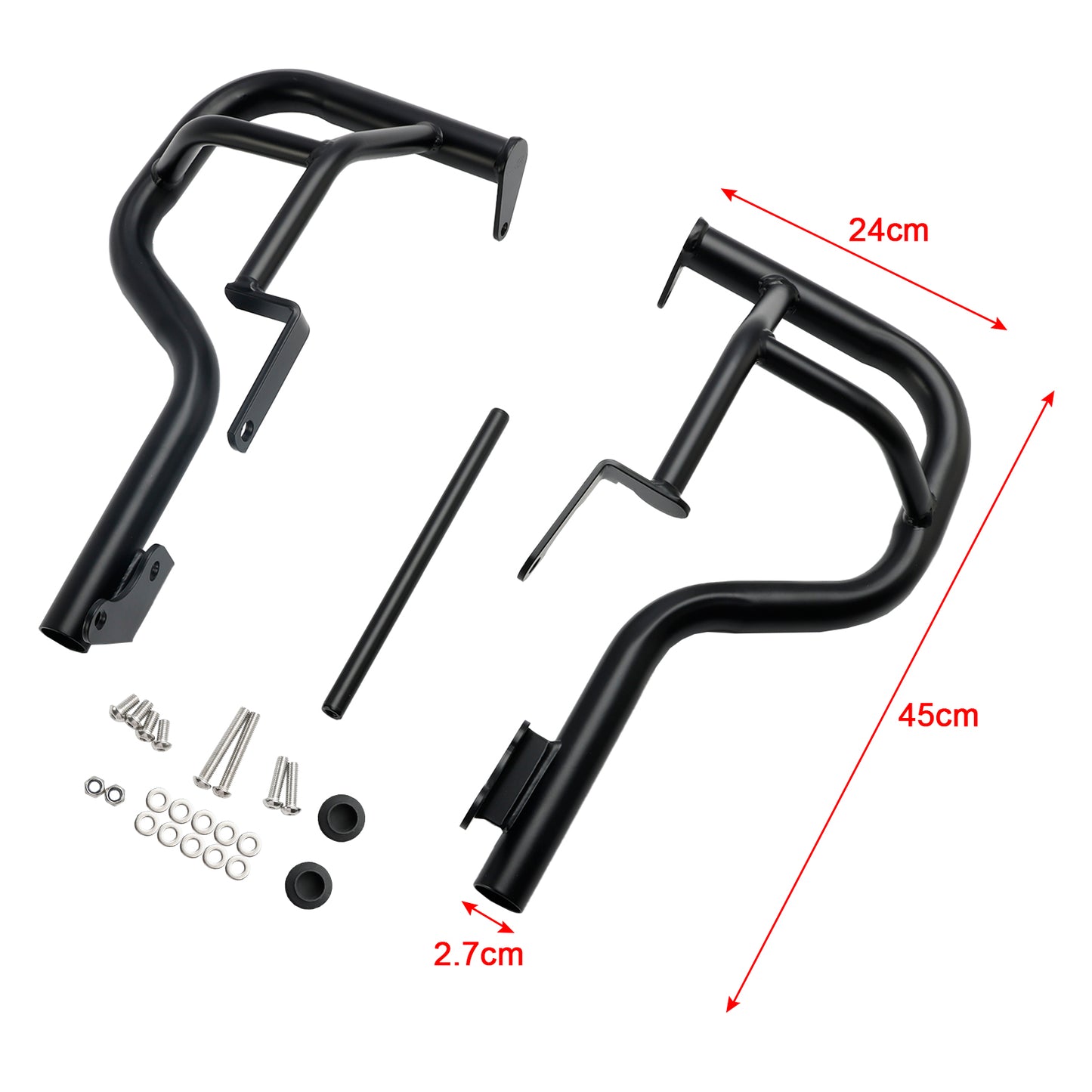 Engine Bumper Guard Crash Bar Protector Fit for Kawasaki Vulcan S 650 2015-2021 Generic