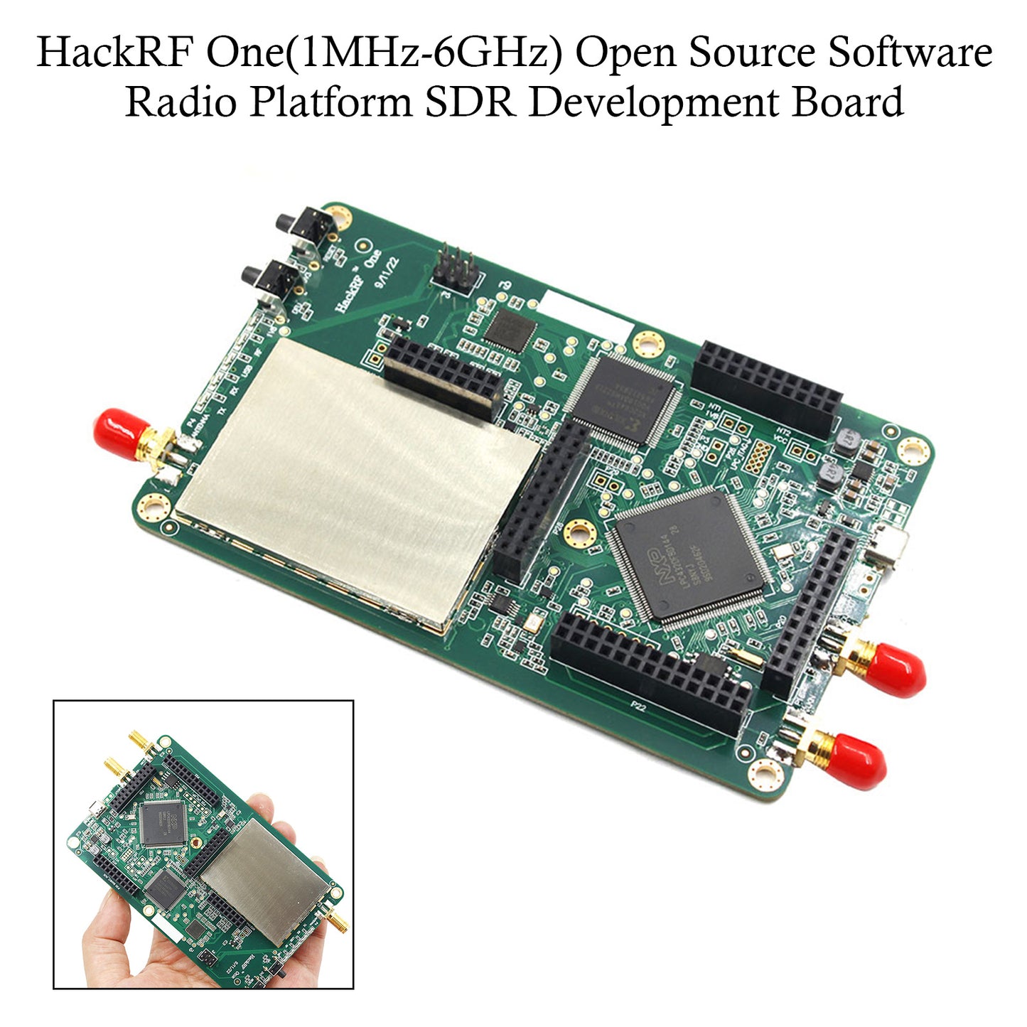 1MHz-6GHz HackRF One Open Source Software Platform Radio SDR Development Board