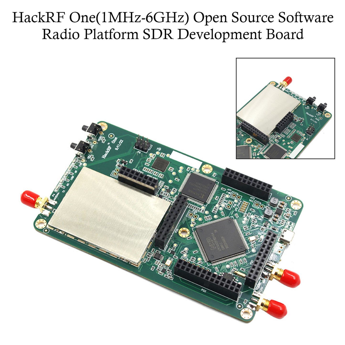 1MHz-6GHz HackRF One Open Source Software Platform Radio SDR Development Board