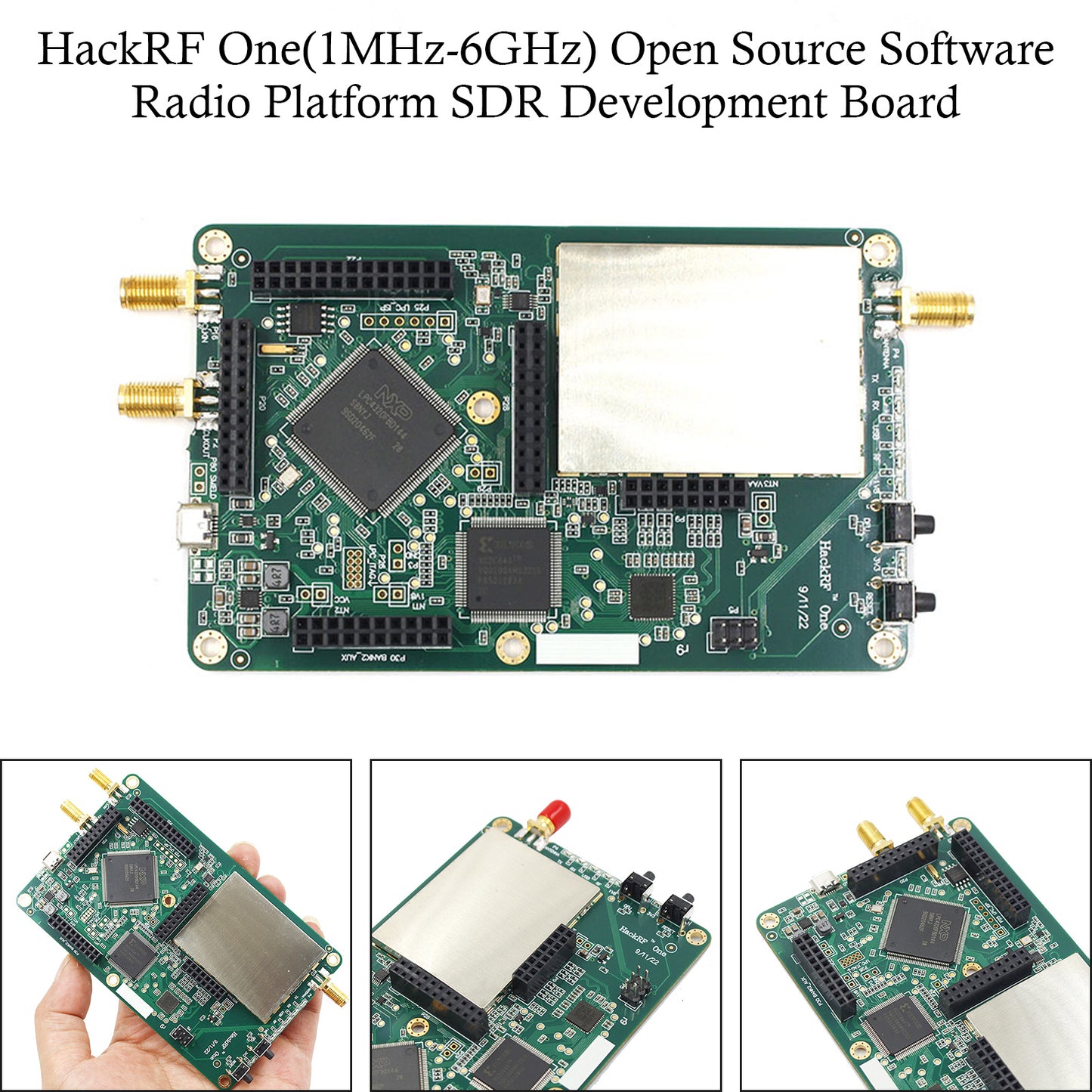 1MHz-6GHz HackRF One Open Source Software Platform Radio SDR Development Board