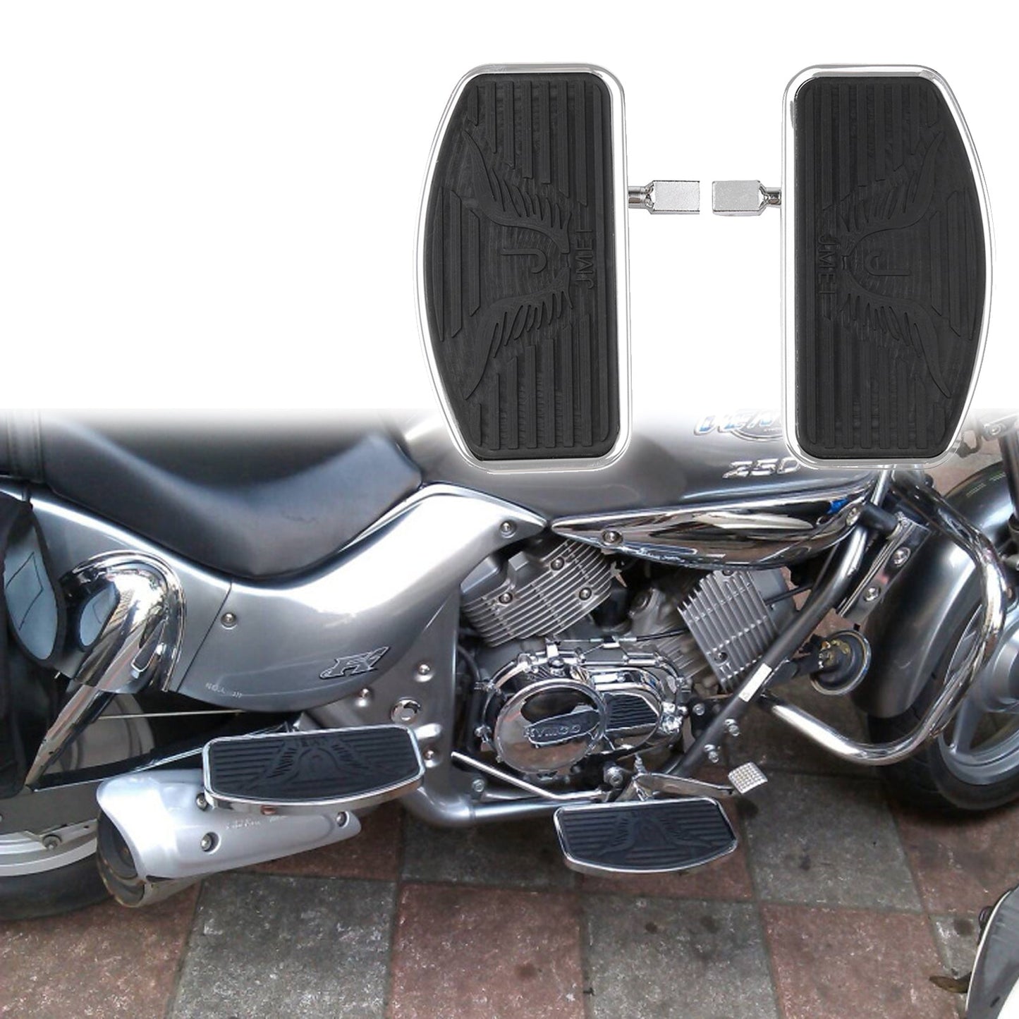 All years Suzuki Intruder Volusia 400 800 VL400 VL800 Front Floorboard Footboard