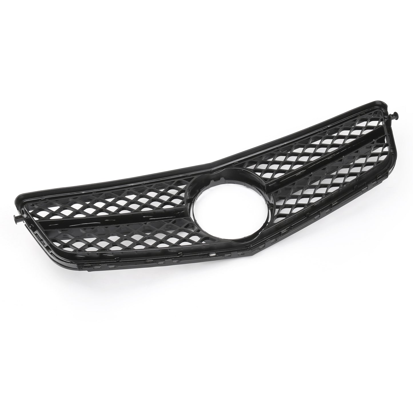 2008-2014 Benz W204 C-Class C300 C350 Front Grill Gloss Black Car Grille C63 Style